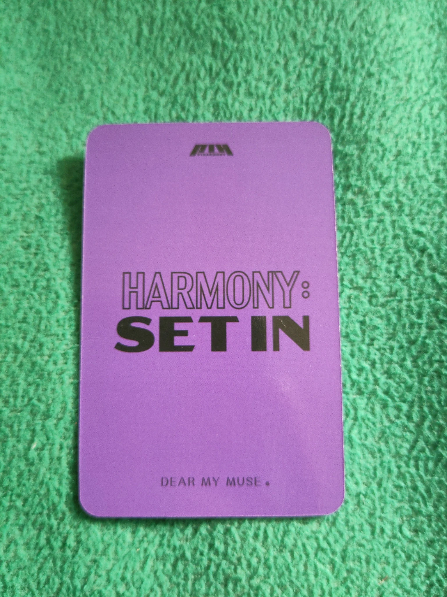 P1Harmony Jongseob P1Harmony - Jongseob - Harmony: Set In Album dear my muse (dmm) round 4 fansign listing photo 2
