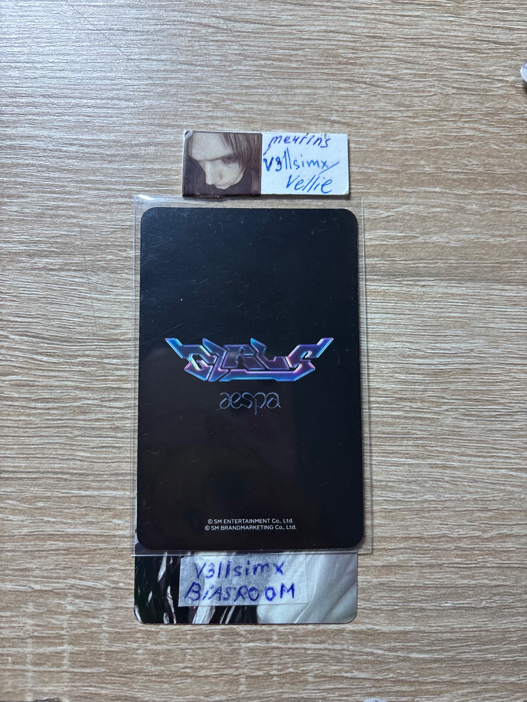 aespa Ningning aespa - Ningning - Girls Album photocard pack version set c listing photo 2