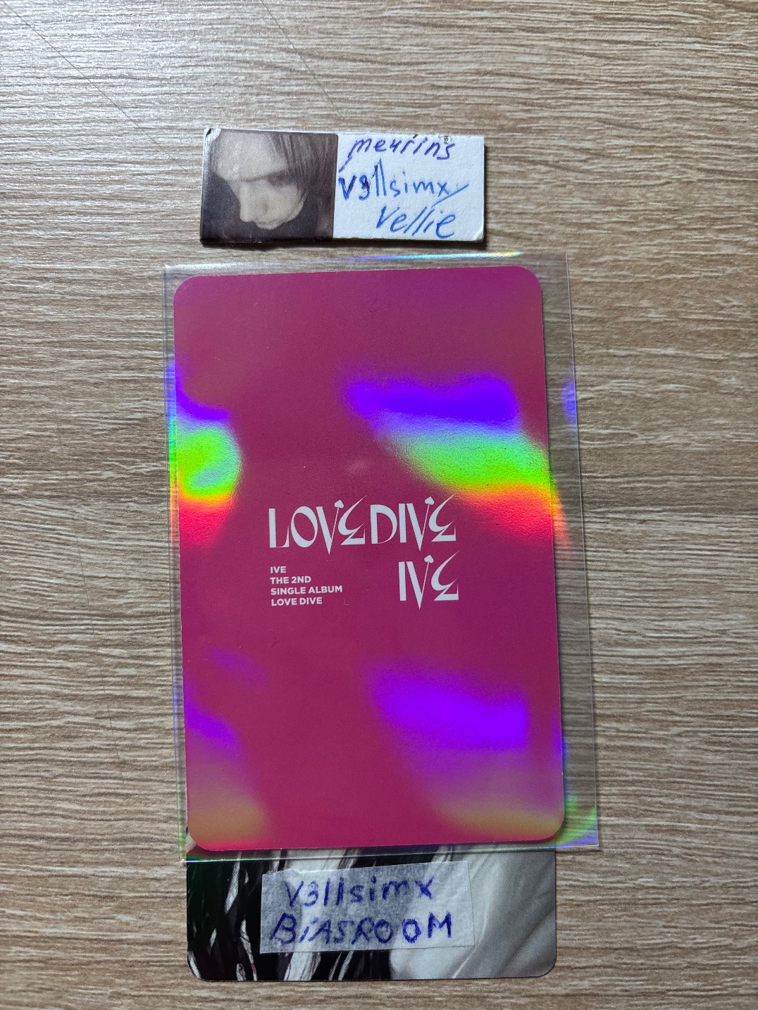 IVE Rei IVE - Rei - LOVE DIVE Album album photocard ver. 3 listing photo 2