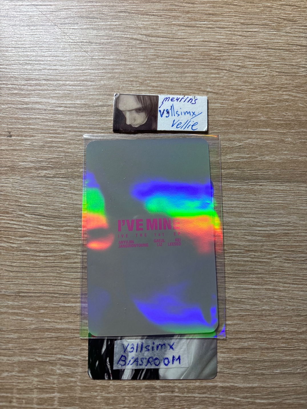 IVE Rei IVE - Rei - I've Mine Album album photocard baddie version listing photo 2