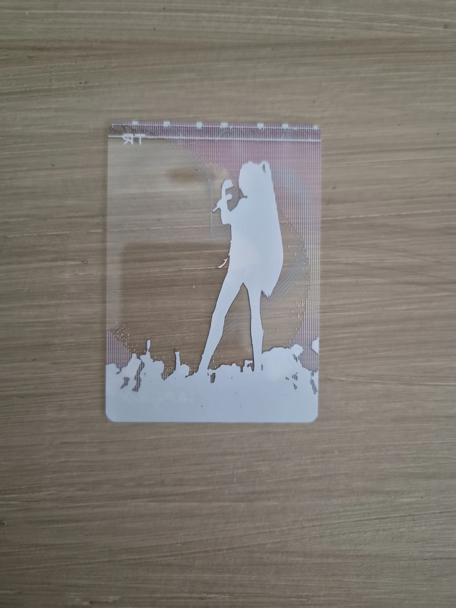 KPop Demon Hunters Mira KPop Demon Hunters - Mira - Kayou x KDH Collectable Trading Cards Other brand collaboration trading card energy version transparent listing photo 2