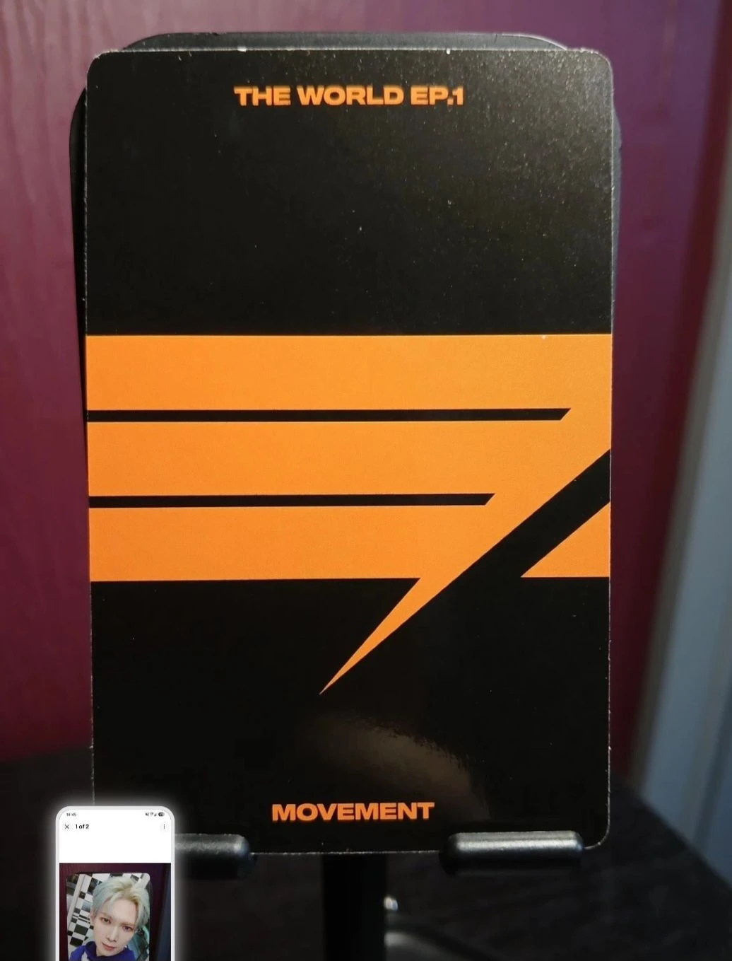 ATEEZ Yeosang ATEEZ - Yeosang - THE WORLD EP.1 : MOVEMENT Album album photocard Z version limited version listing photo 2