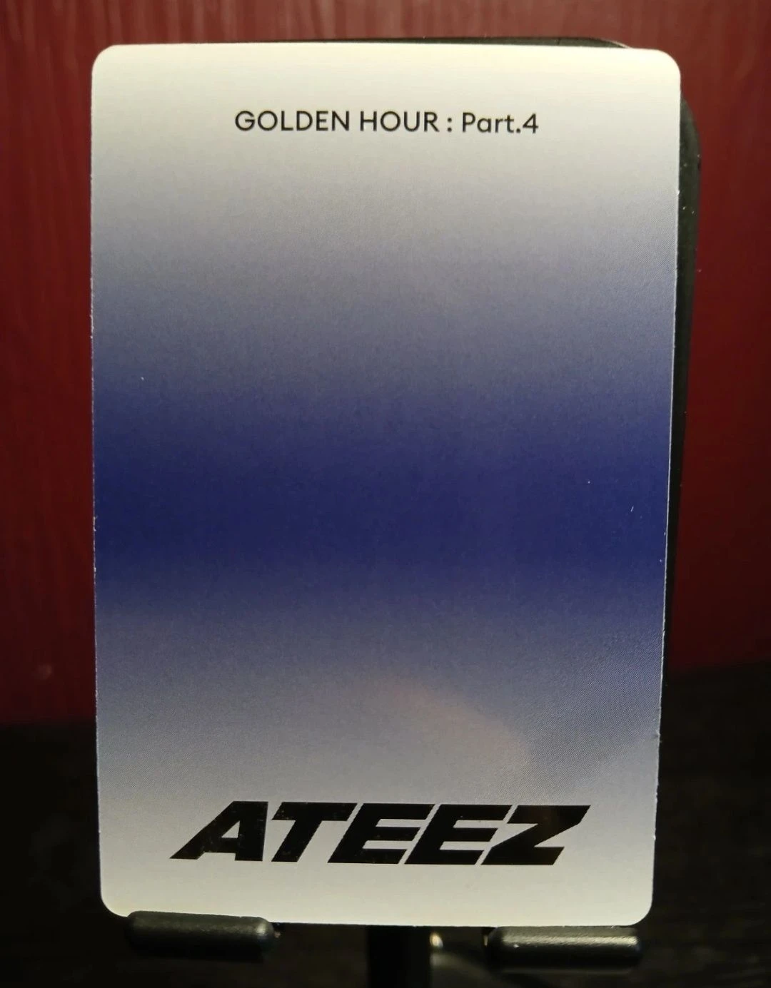 ATEEZ San ATEEZ - San - Golden Hour : Part.4 Album album photocard poca album listing photo 2