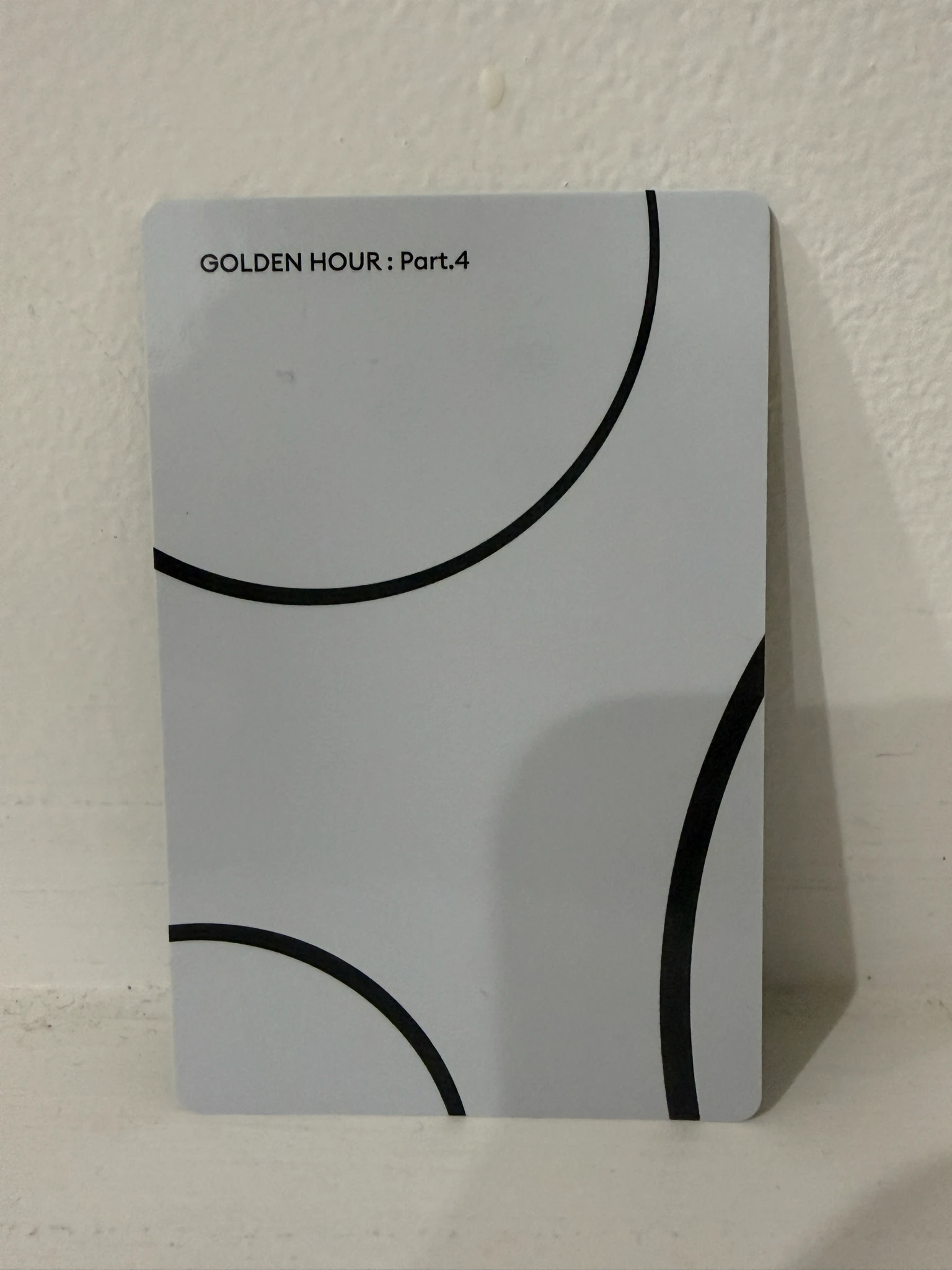 ATEEZ Hongjoong ATEEZ - Hongjoong - Golden Hour : Part.4 Album Z version album photocard listing photo 2