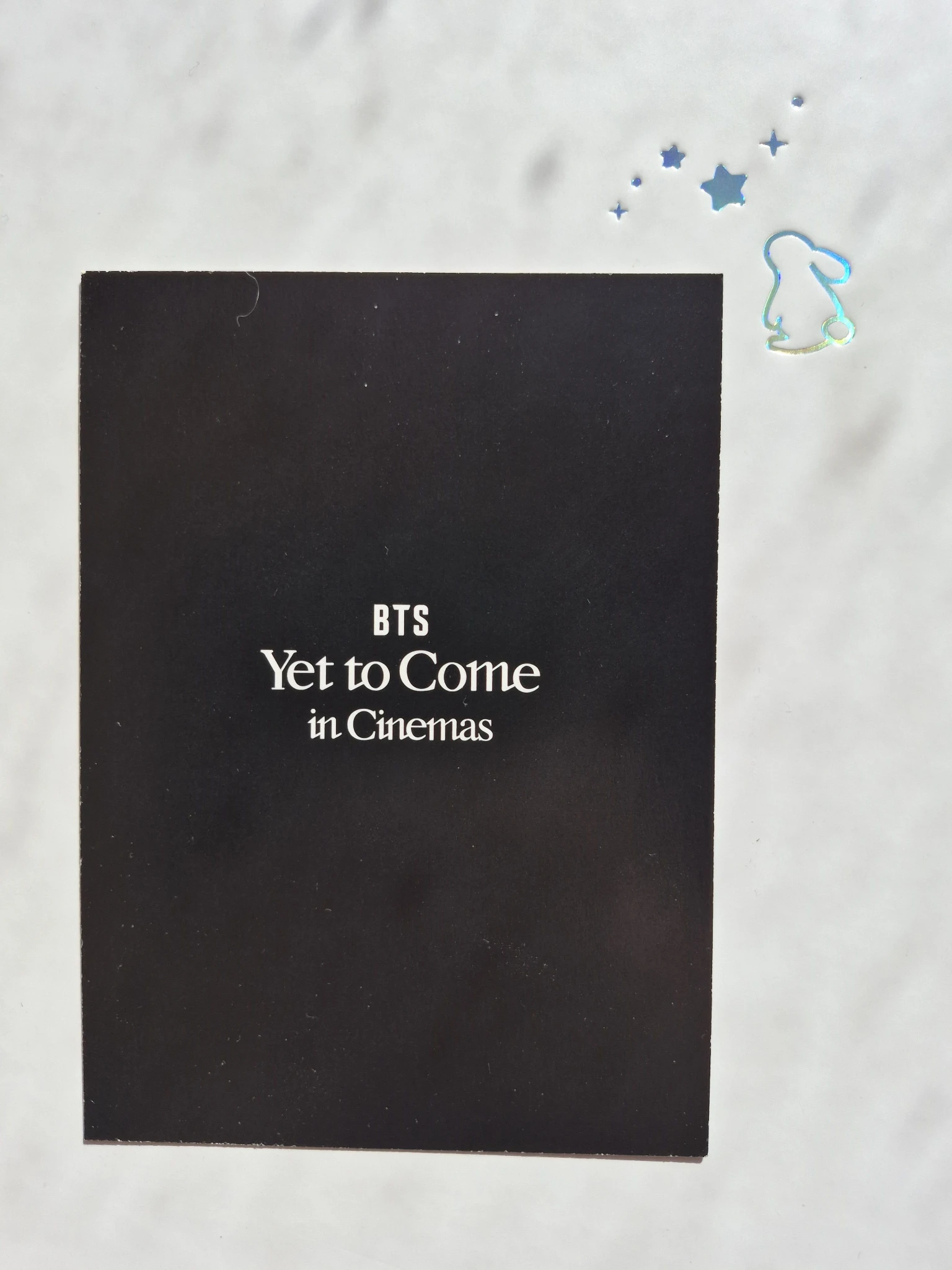 BTS BTS - Yet To Come in Cinemas Event korea postcard entrance benefit listing photo 2