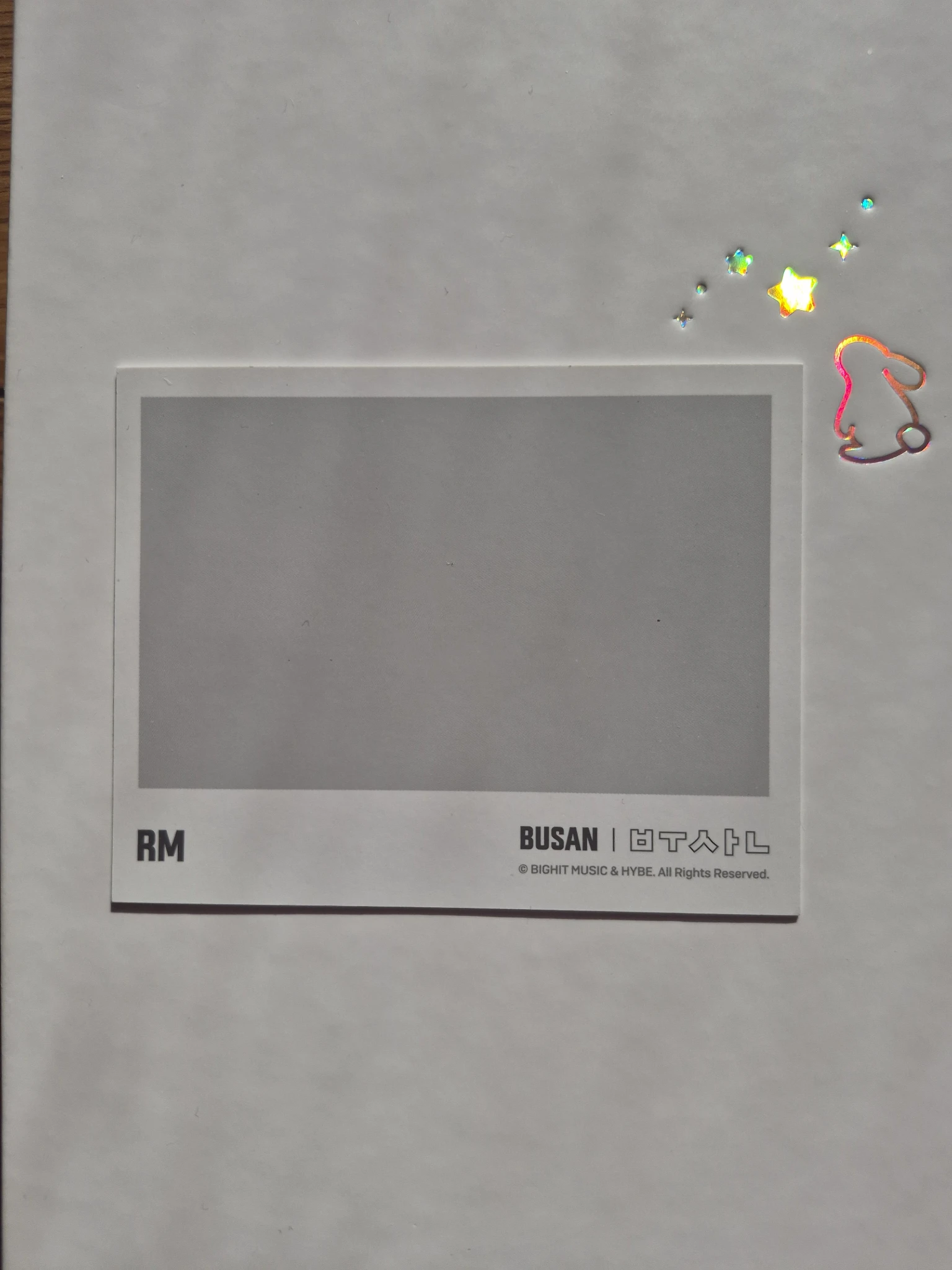 BTS RM BTS - RM - Yet To Come in Busan Event instant photo listing photo 2
