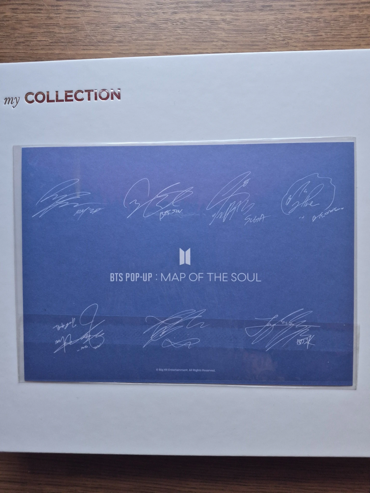 BTS BTS - BTS Pop-Up: Map Of The Soul Showcase Event postcard online purchase benefit event listing photo 2