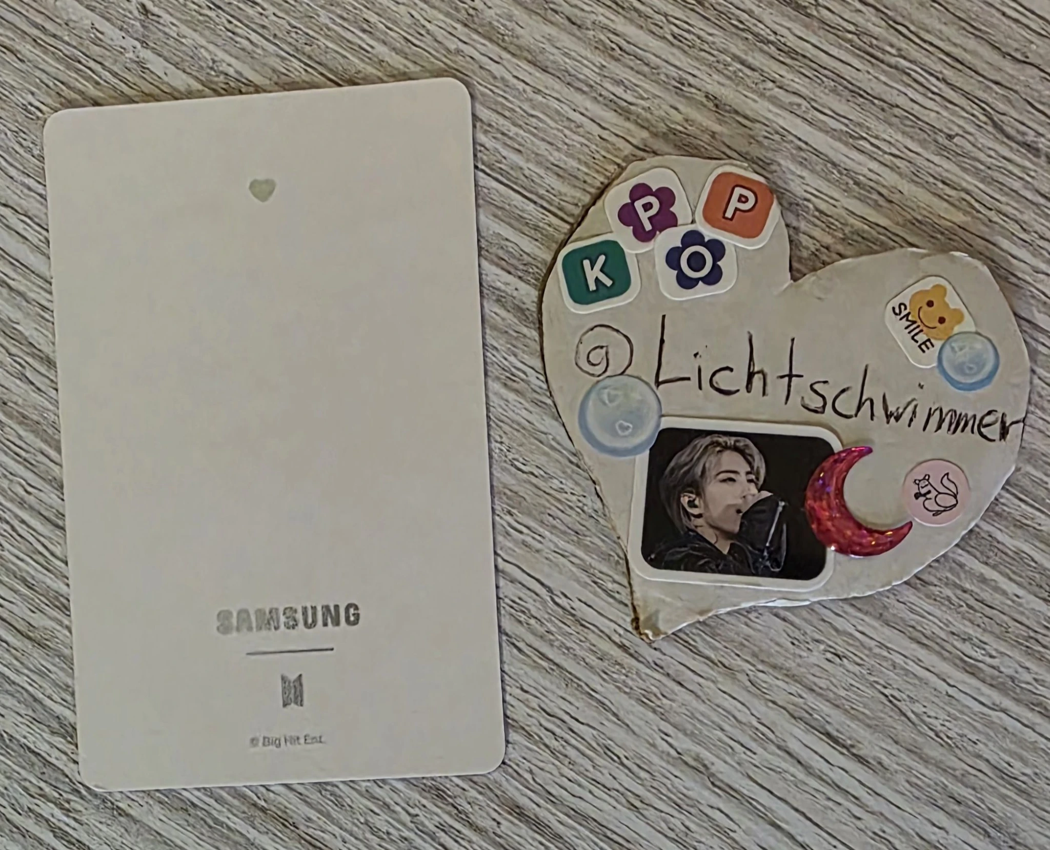 BTS SUGA BTS - SUGA - Samsung Other galaxy buds+ samsung brand collaboration photocard set listing photo 2