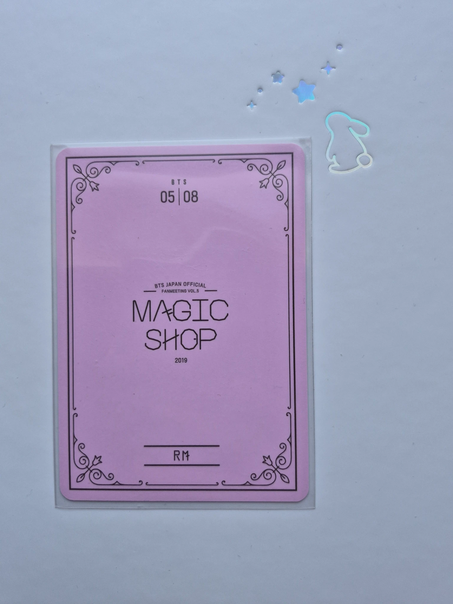 BTS RM BTS - RM - Japan Official Fanmeeting Vol.5 - Magic Shop Event mini photocard listing photo 2