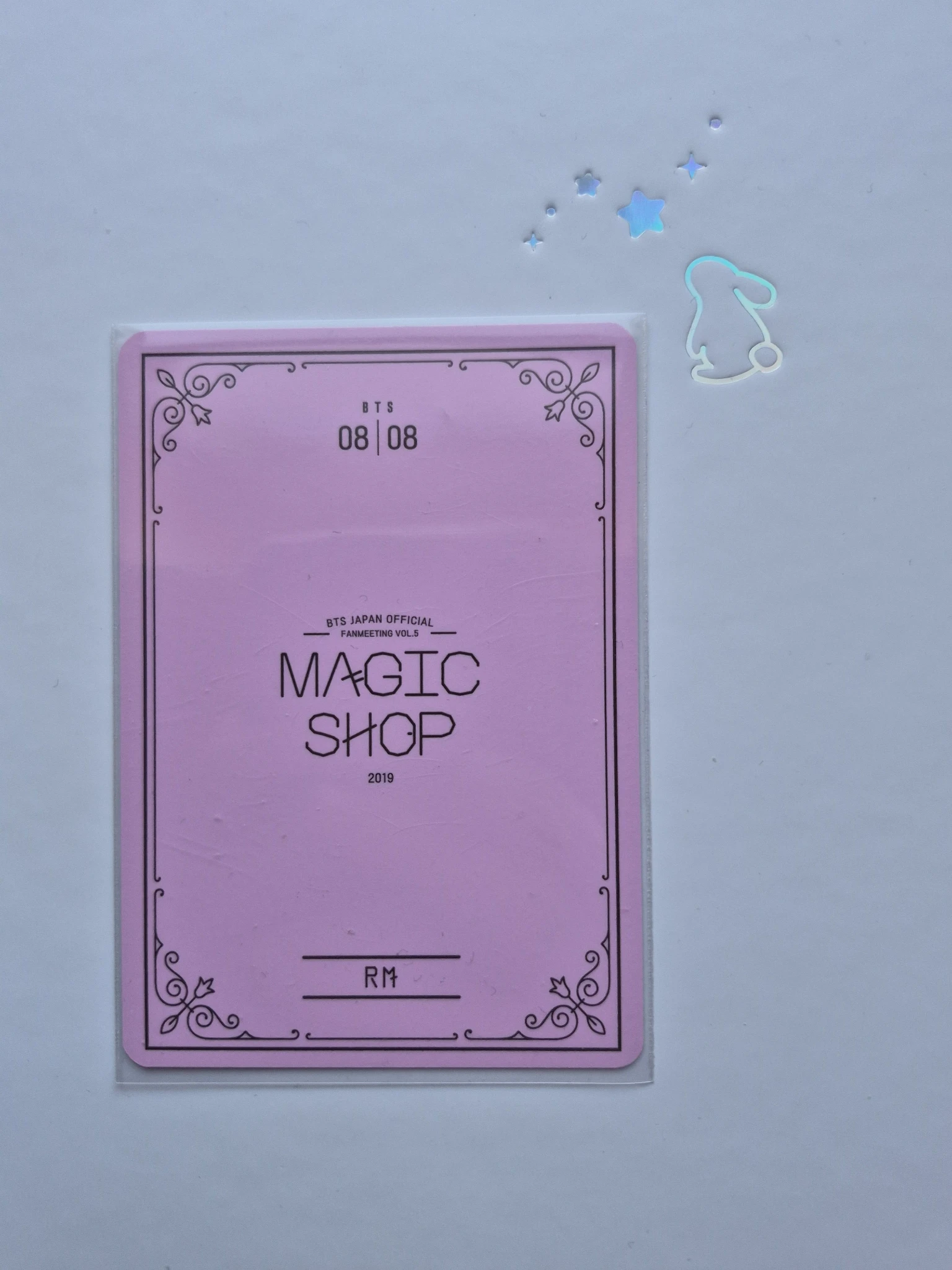 BTS RM BTS - RM - Japan Official Fanmeeting Vol.5 - Magic Shop Event mini photocard listing photo 2