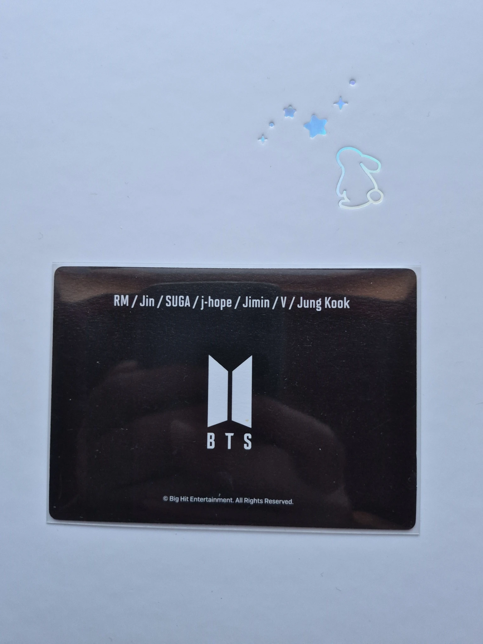 BTS BTS - BTS Pop-Up: Map Of The Soul Showcase Event merch photocard photo stand listing photo 2