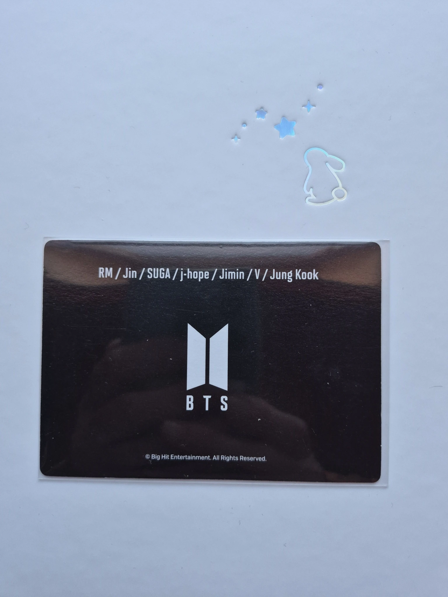 BTS BTS - BTS Pop-Up: Map Of The Soul Showcase Event merch photocard photo stand listing photo 2