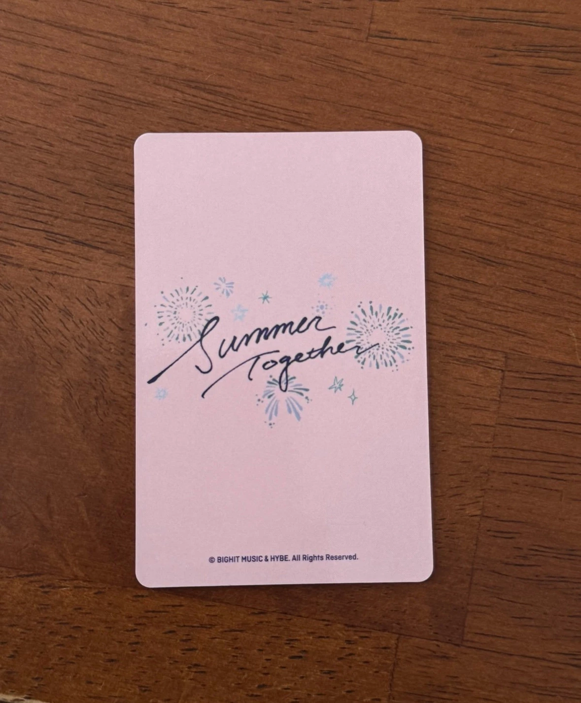 TOMORROW X TOGETHER Huening Kai TOMORROW X TOGETHER - Huening Kai - Summer Together Other merch photocard t-shirt listing photo 2