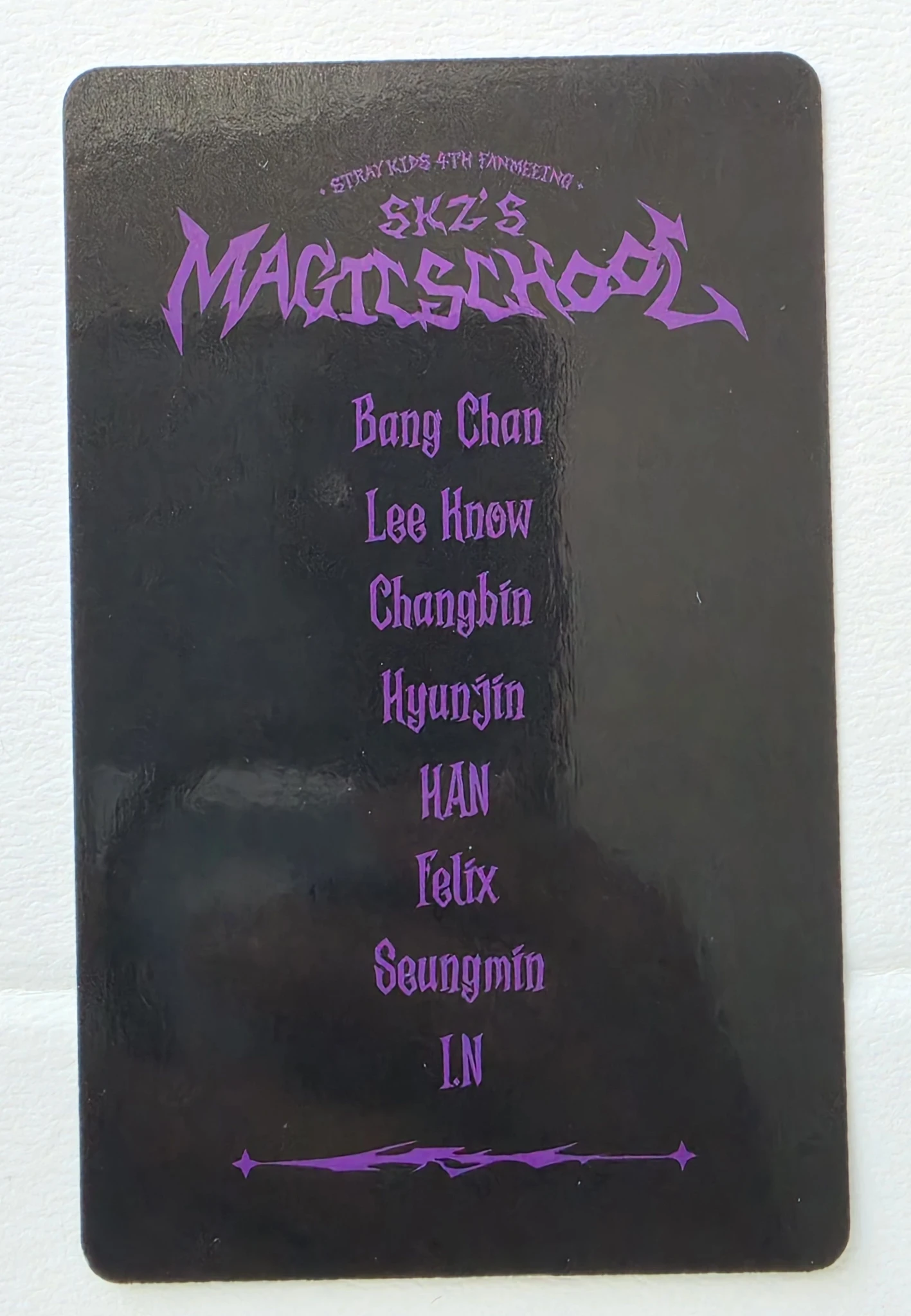 Stray Kids Bang Chan Stray Kids - Bang Chan - 4th Fanmeeting- SKZ's Magic School Event pre-order benefit jyp shop listing photo 2