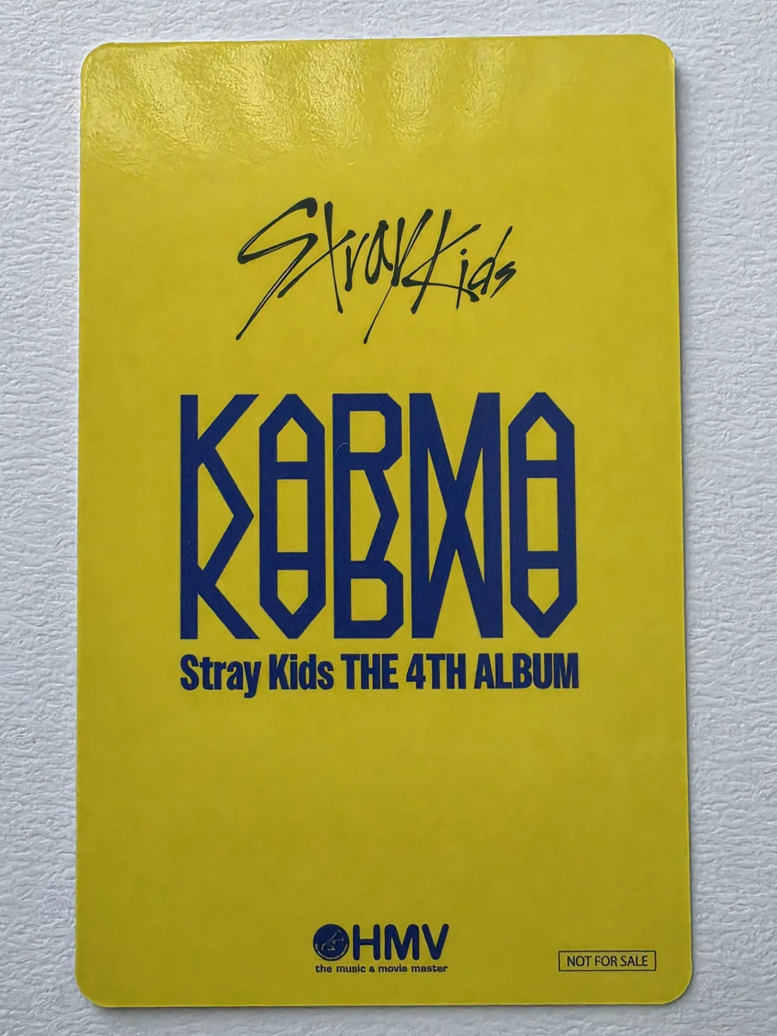 Stray Kids HAN Stray Kids - HAN - KARMA Album hmv lucky draw C version listing photo 2