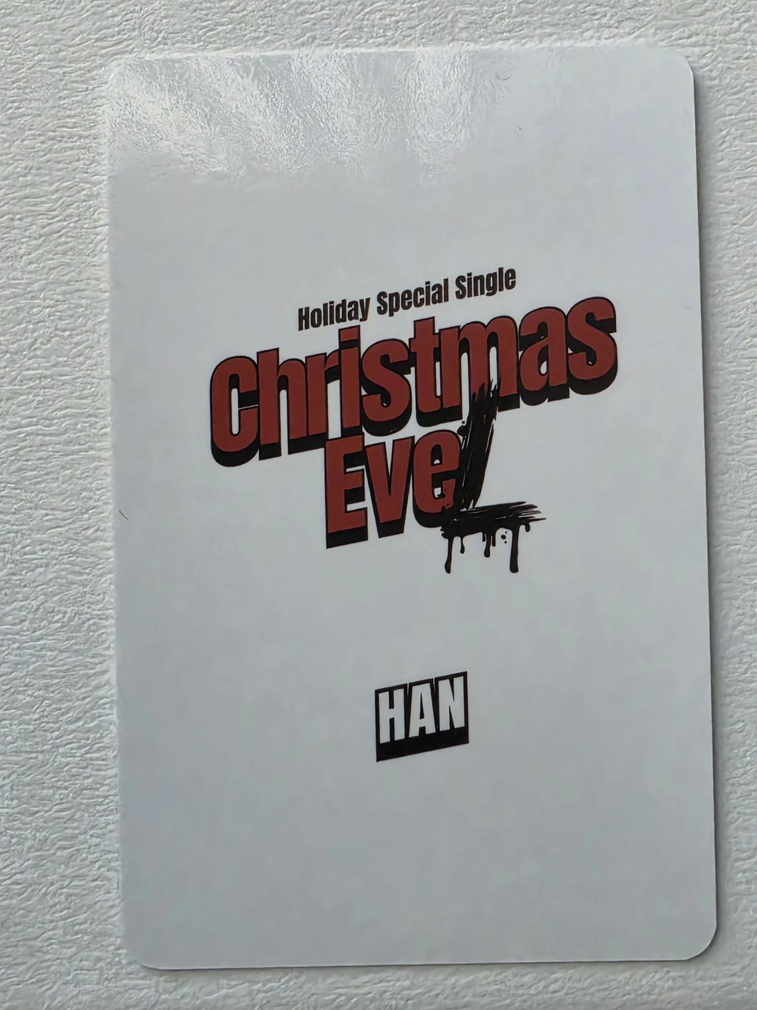 Stray Kids HAN Stray Kids - HAN - Christmas EveL Album pre-order benefit (pob) synnara listing photo 2