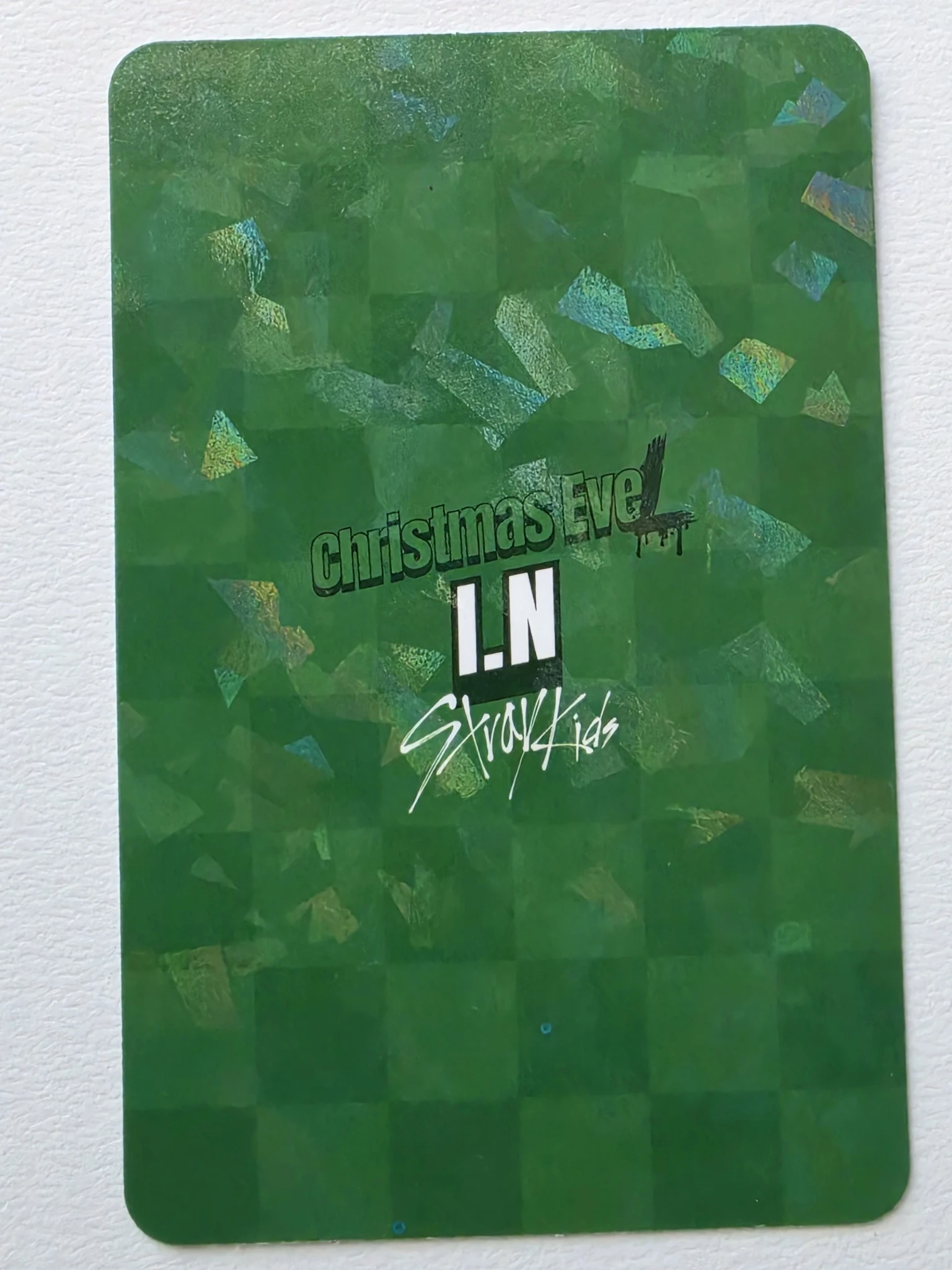 Stray Kids I.N Stray Kids - I.N - Christmas EveL Album album photocard glitter ver. glitter listing photo 2