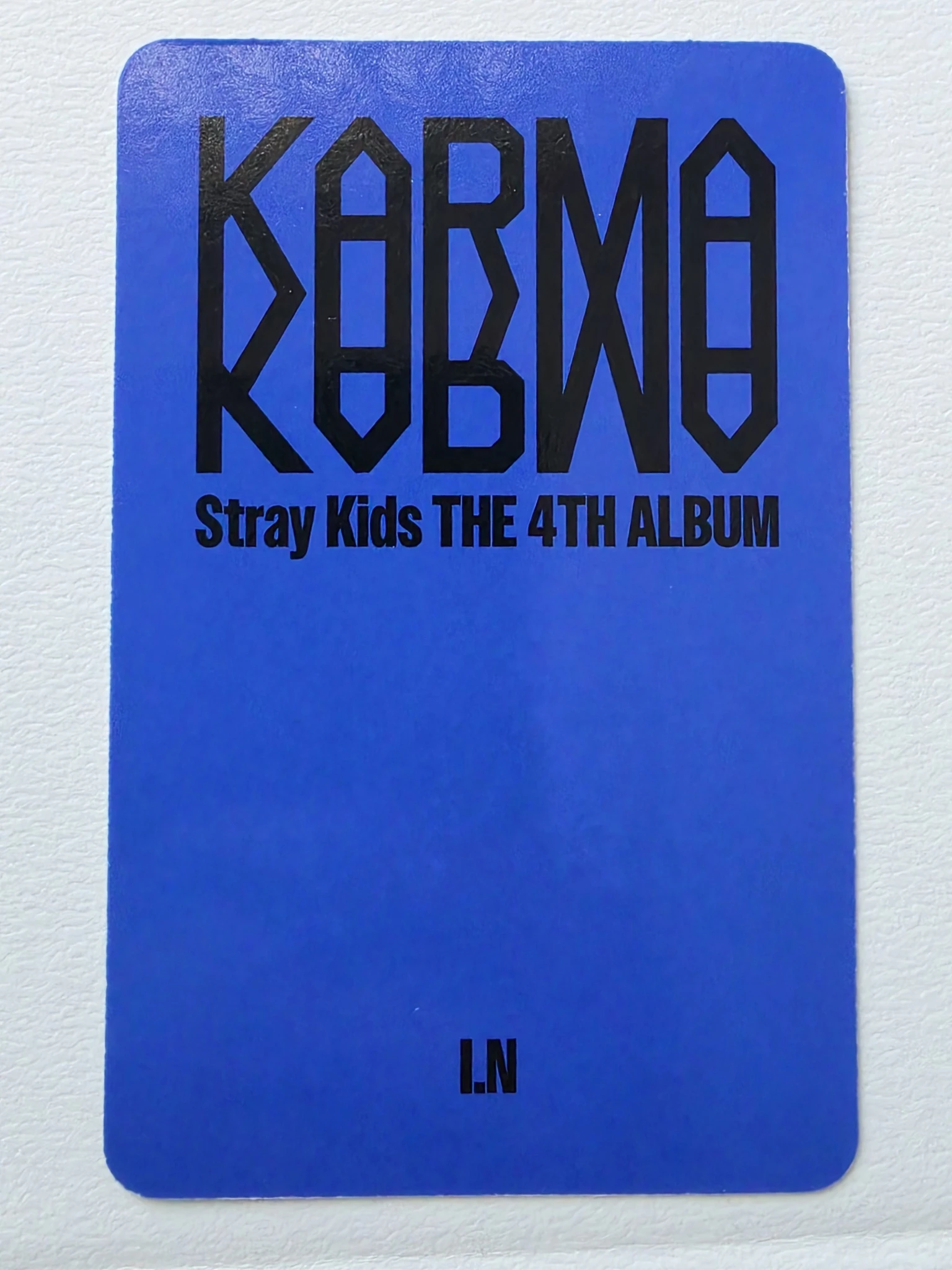Stray Kids I.N Stray Kids - I.N - KARMA Album pre-order benefit album photocard listing photo 2