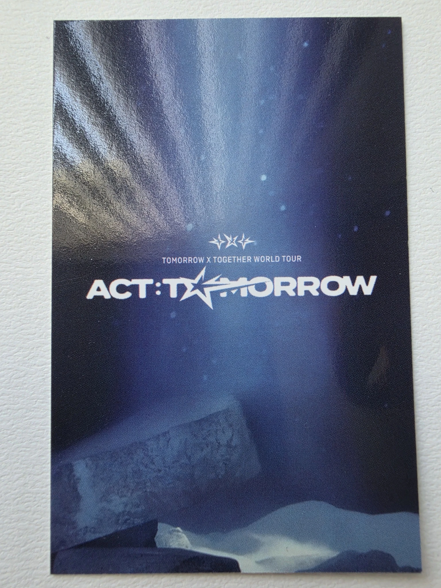 TOMORROW X TOGETHER Beomgyu TOMORROW X TOGETHER - Beomgyu - ACT:TOMORROW Event jpfc (japan fanclub) japan moa zone membership listing photo 2