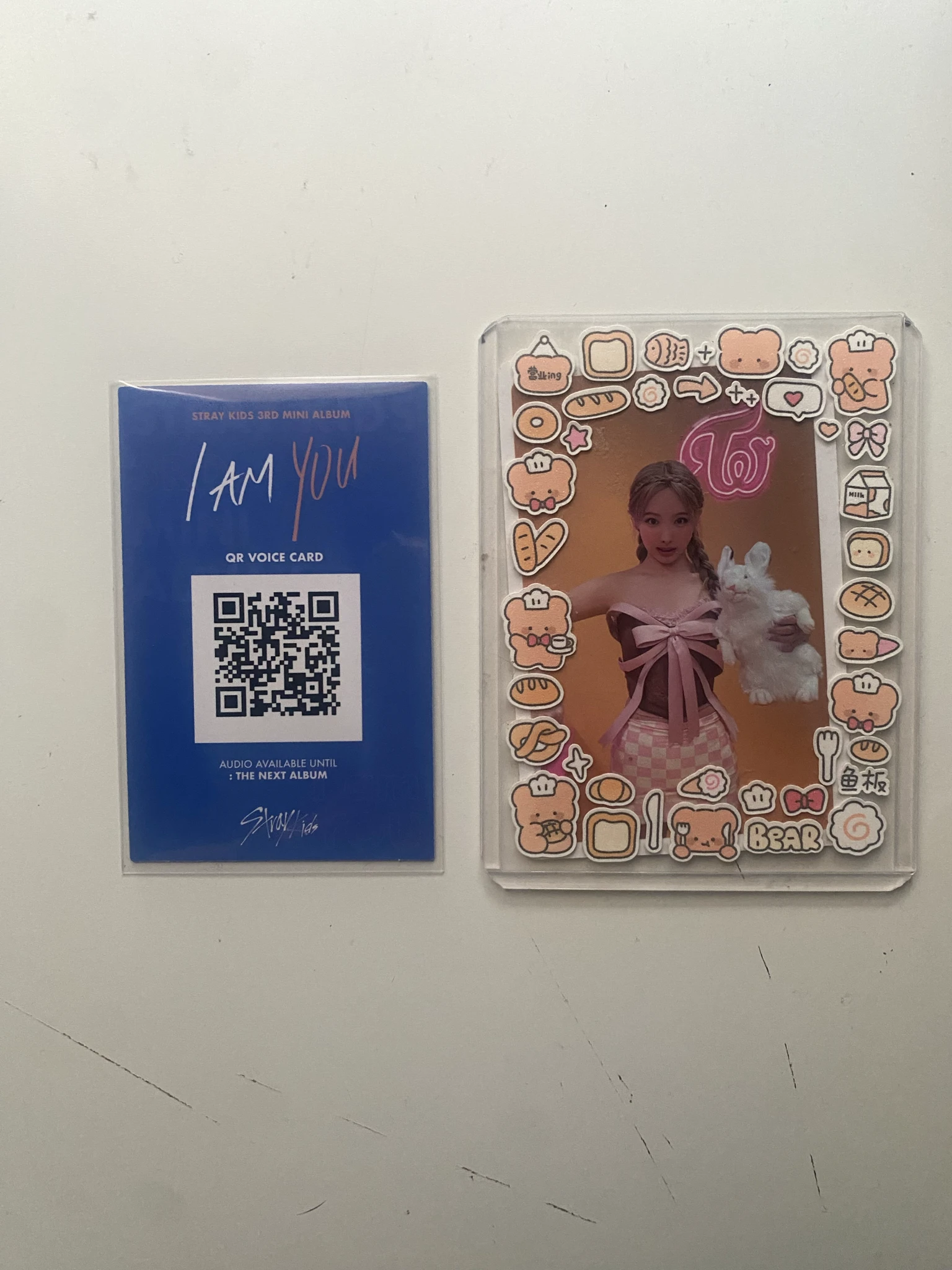 Stray Kids Stray Kids - Bang Chan & Hyunjin - I am YOU Album album photocard B version listing photo 2
