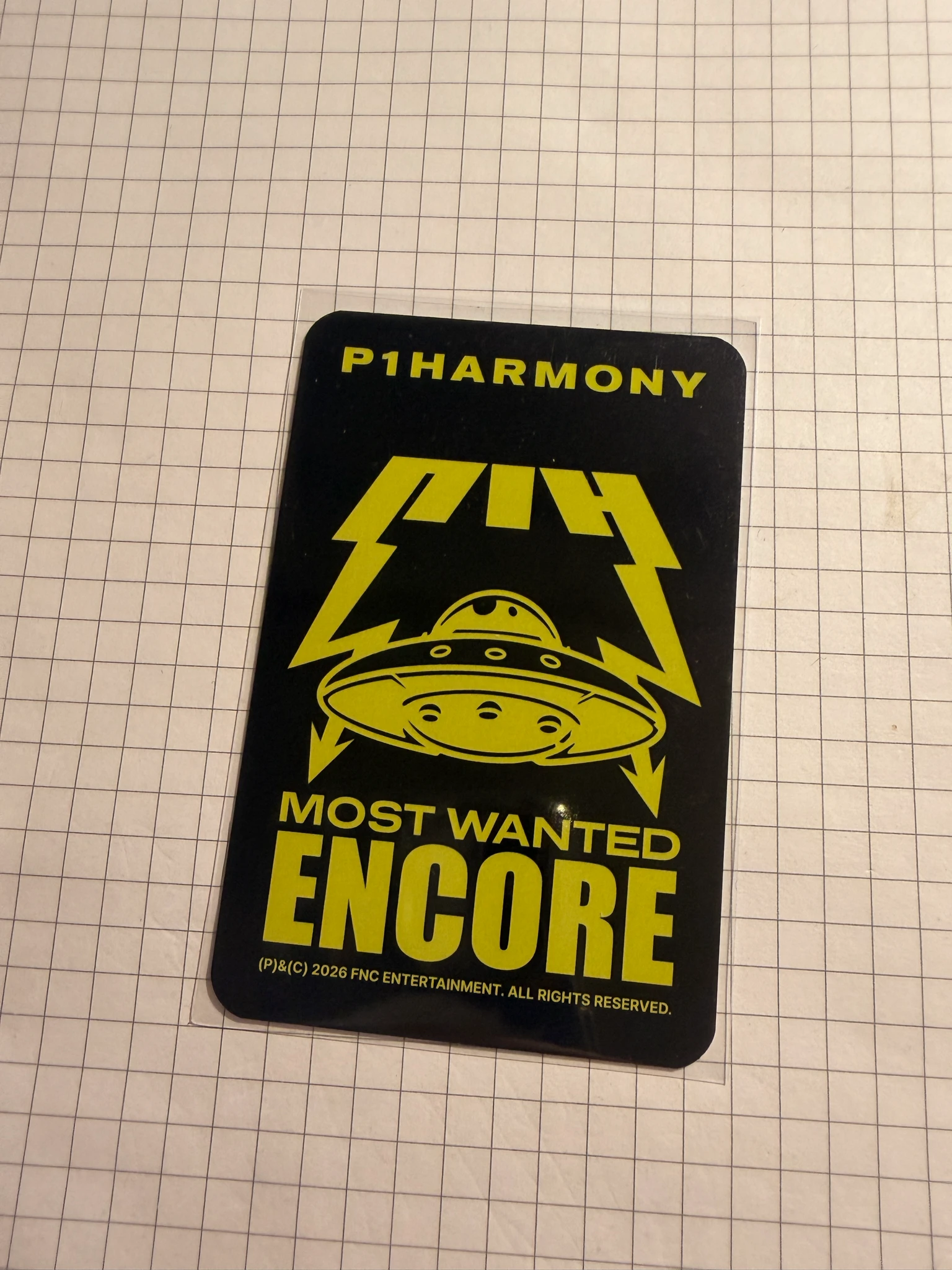 P1Harmony Jongseob P1Harmony - Jongseob - 2025 P1Harmony LIVE TOUR [P1ustage H : MOST WANTED] Event trading card tour merch encore seoul merch photocard listing photo 2