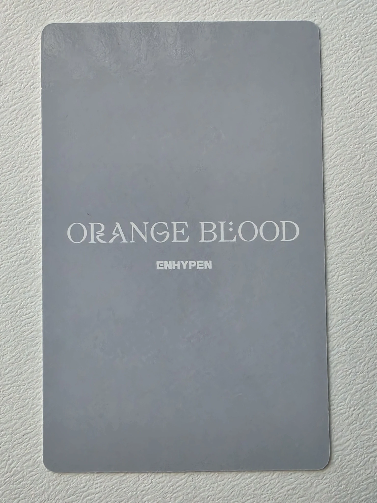 ENHYPEN Evan (Heeseung) ENHYPEN - Heeseung - ORANGE BLOOD Album kalpa version korean album album photocard listing photo 2