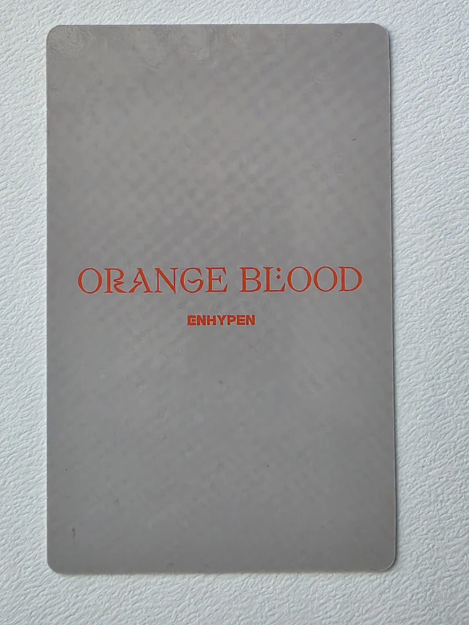 ENHYPEN Evan (Heeseung) ENHYPEN - Heeseung - ORANGE BLOOD Album korean album album photocard ksana version listing photo 2