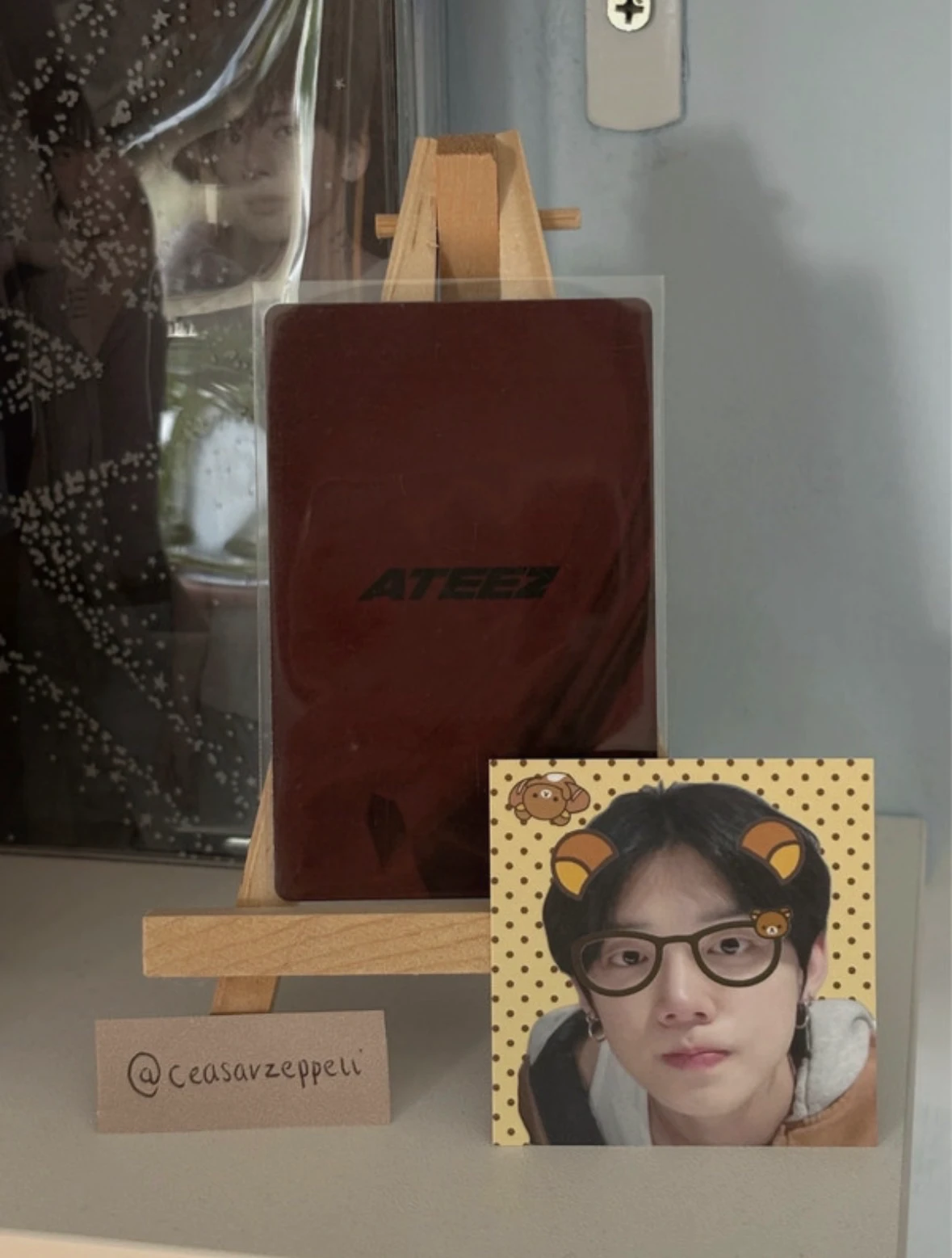 ATEEZ Mingi ATEEZ - Mingi - GOLDEN HOUR : Part.5 Album international exclusive album photocard listing photo 2