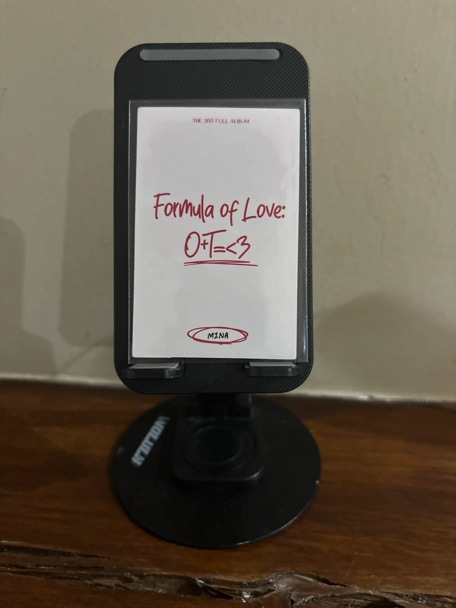 TWICE Mina TWICE-Mina-Album-Formula of Love: O+T=<3 listing photo 2