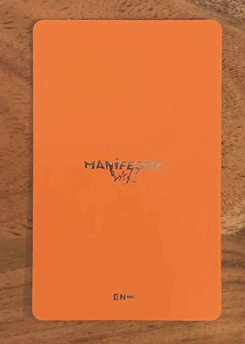 ENHYPEN Ni-ki ENHYPEN - Ni-ki - MANIFESTO: DAY 1 Album album photocard korean album standard version D version M version J version listing photo 2