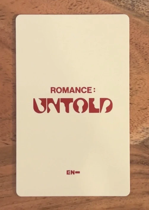 ENHYPEN Ni-ki ENHYPEN - Ni-ki - ROMANCE: UNTOLD Album Inceptio Ver a ver. listing photo 2