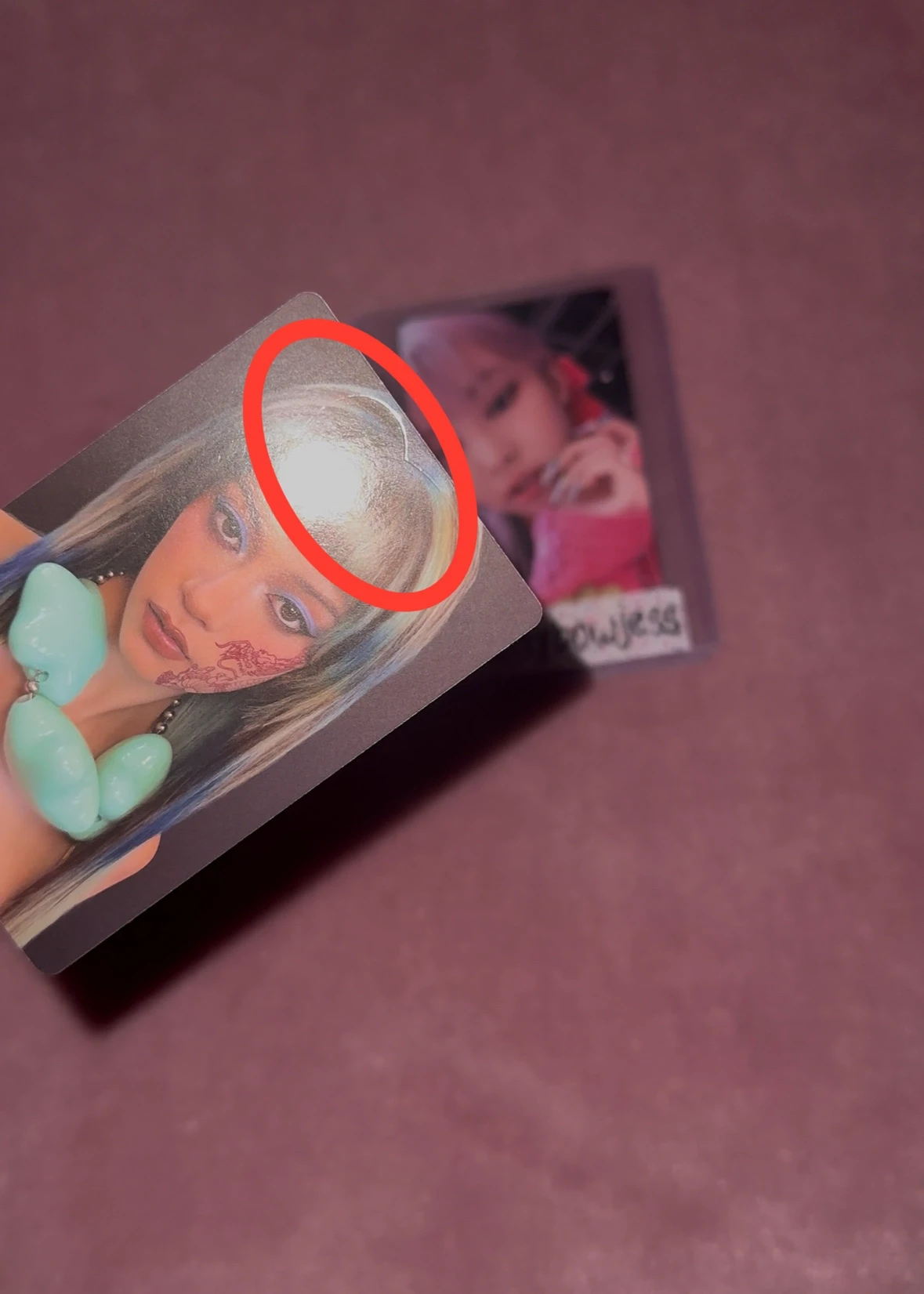 KATSEYE Megan KATSEYE - Megan - WILD Album wild heart version album photocard bad image - replace standard version listing photo 2