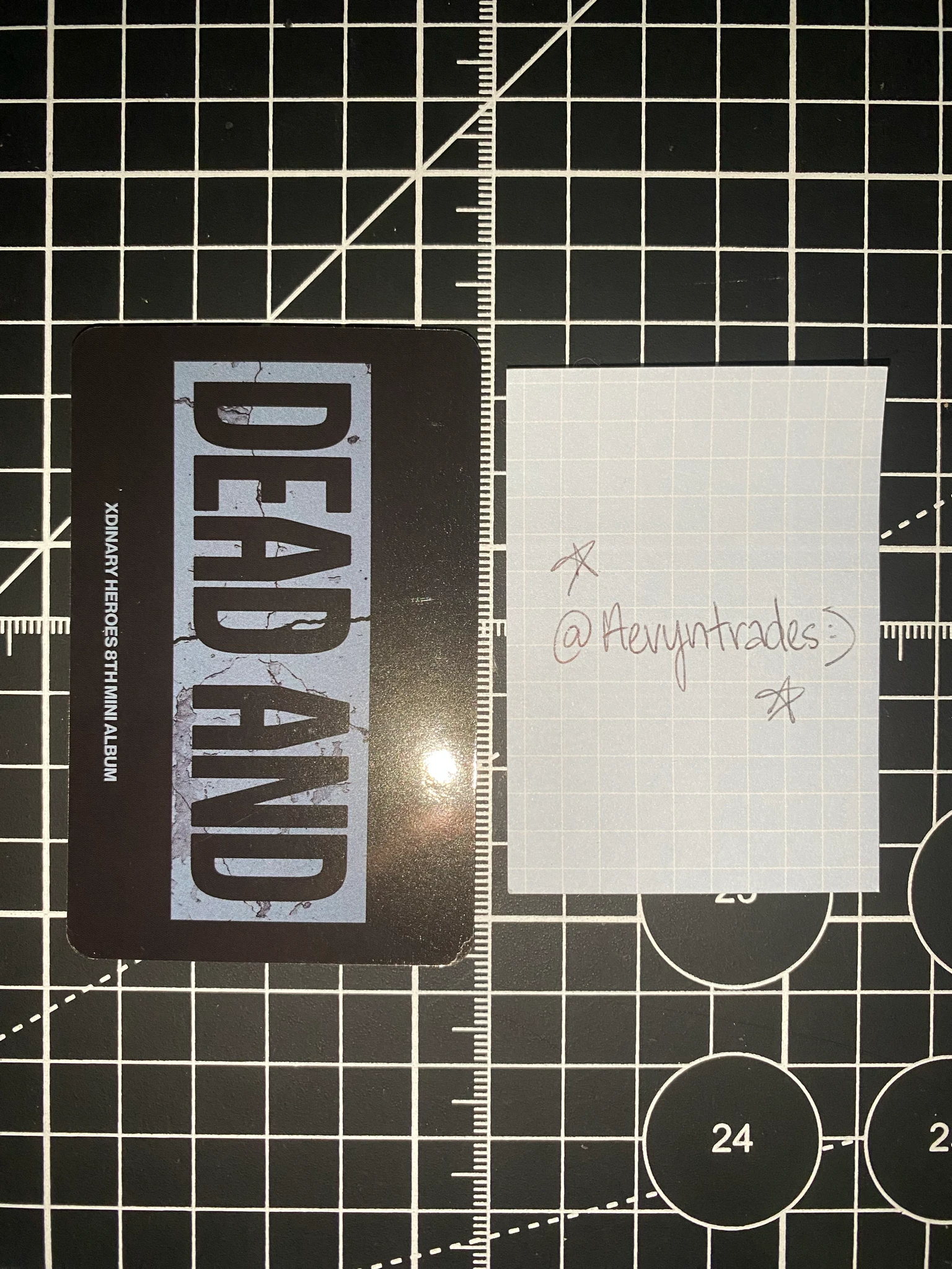 Xdinary Heroes Gunil Xdinary Heroes - Gunil - DEAD AND Album album photocard platform version photocard set listing photo 2