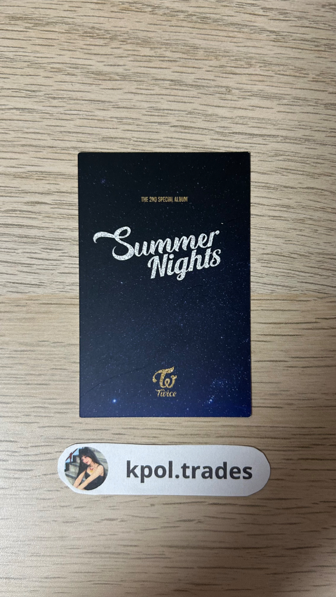 TWICE Nayeon TWICE - Nayeon - Summer Nights Album album photocard listing photo 2