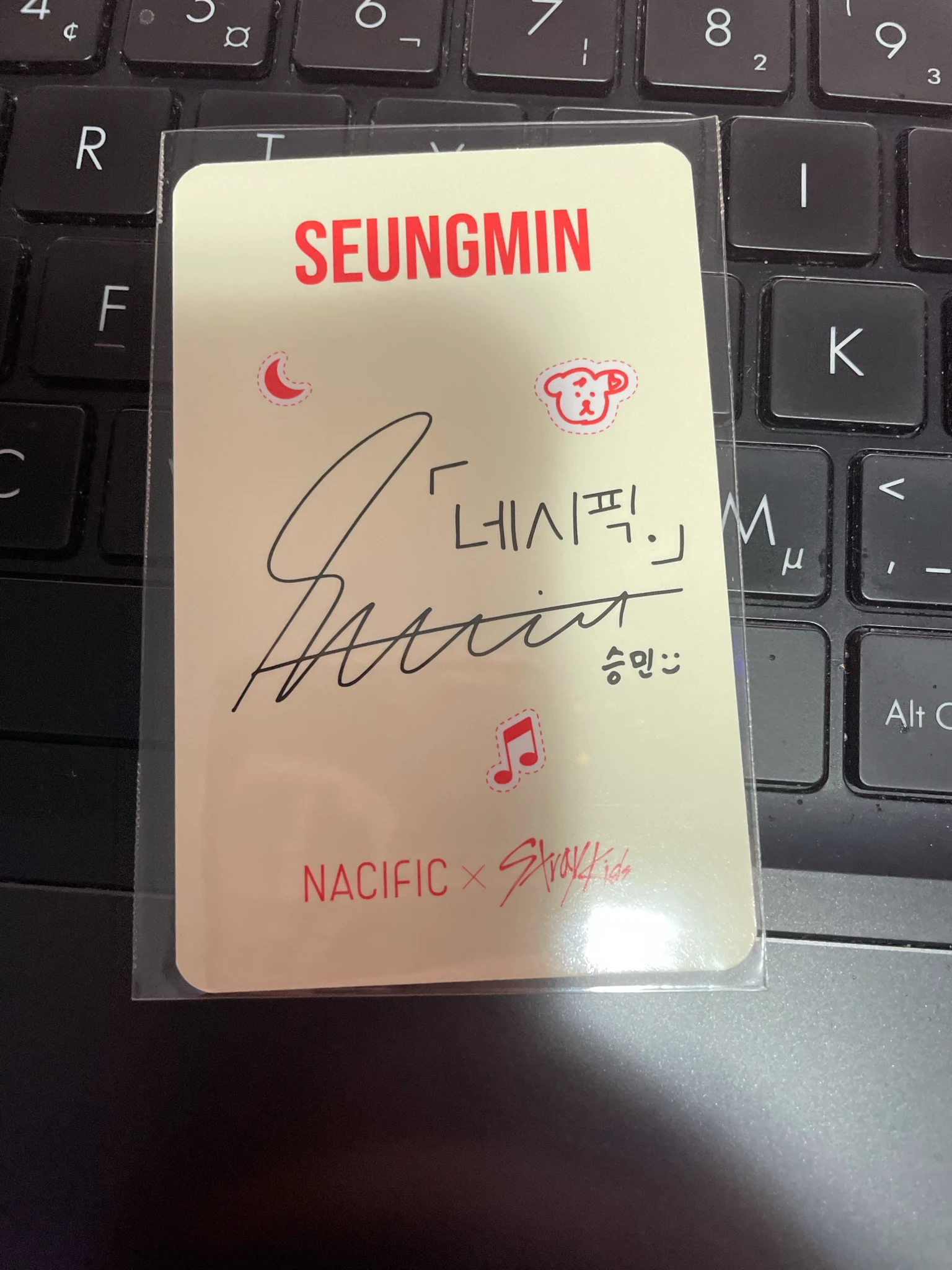 Stray Kids Seungmin Stray Kids - Seungmin - NACIFIC  x Stray Kids Other brand collaboration round 19 nacific FPO listing photo 2