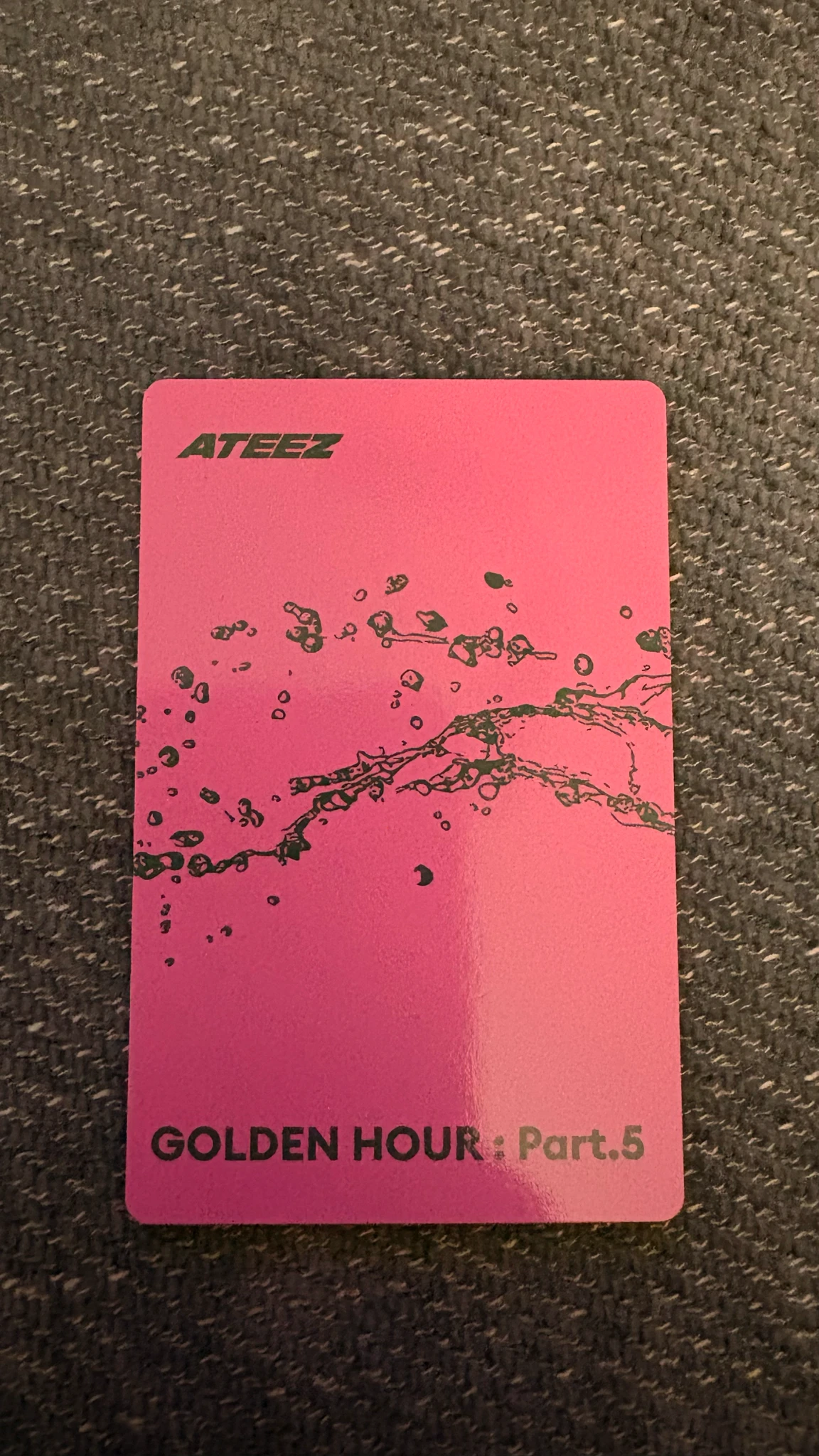 ATEEZ Yunho ATEEZ - Yunho - GOLDEN HOUR : Part.5 Album album photocard poca album A version listing photo 2