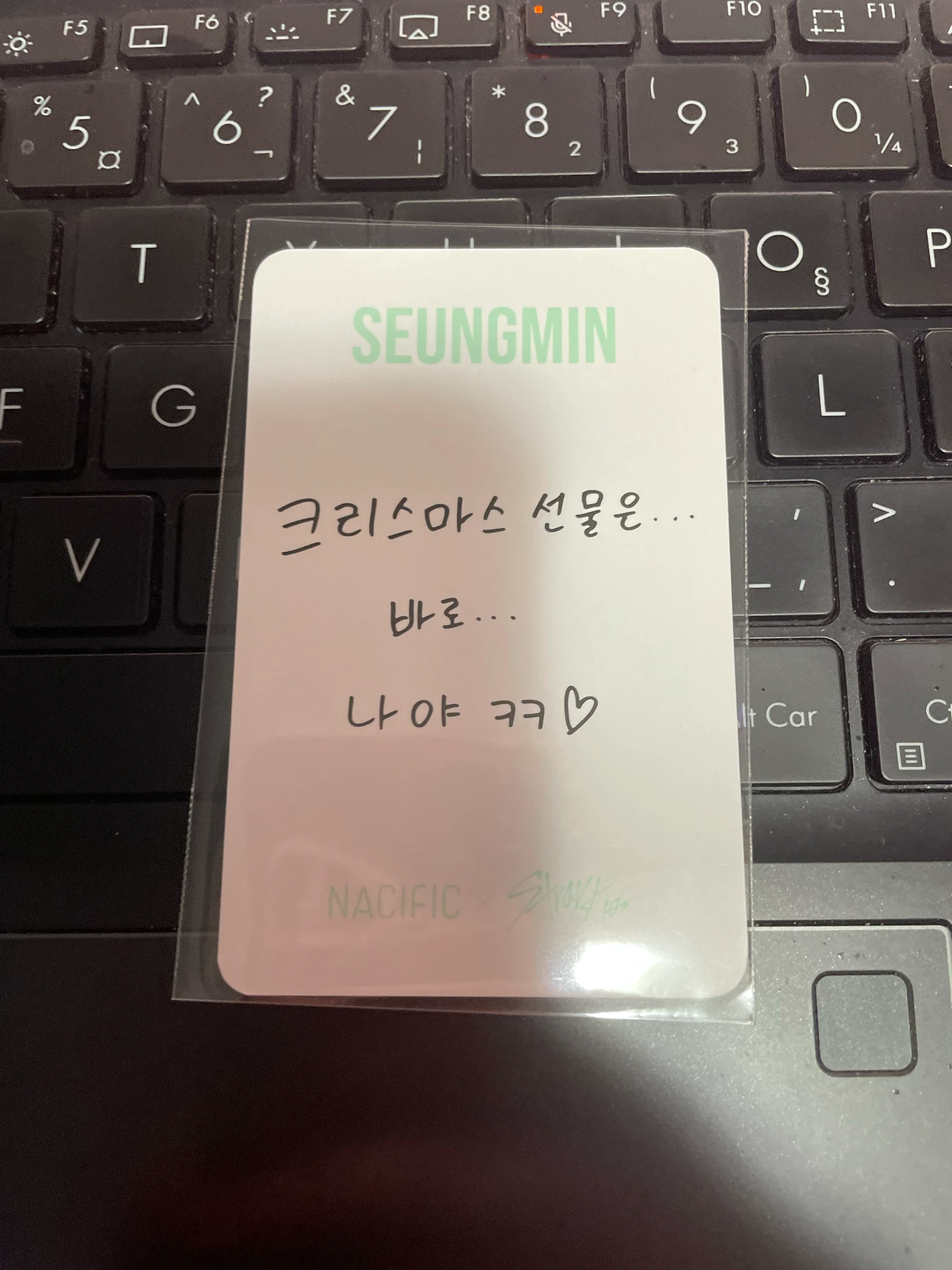 Stray Kids Seungmin Stray Kids - Seungmin - NACIFIC  x Stray Kids Other brand collaboration nacific round 15 listing photo 2