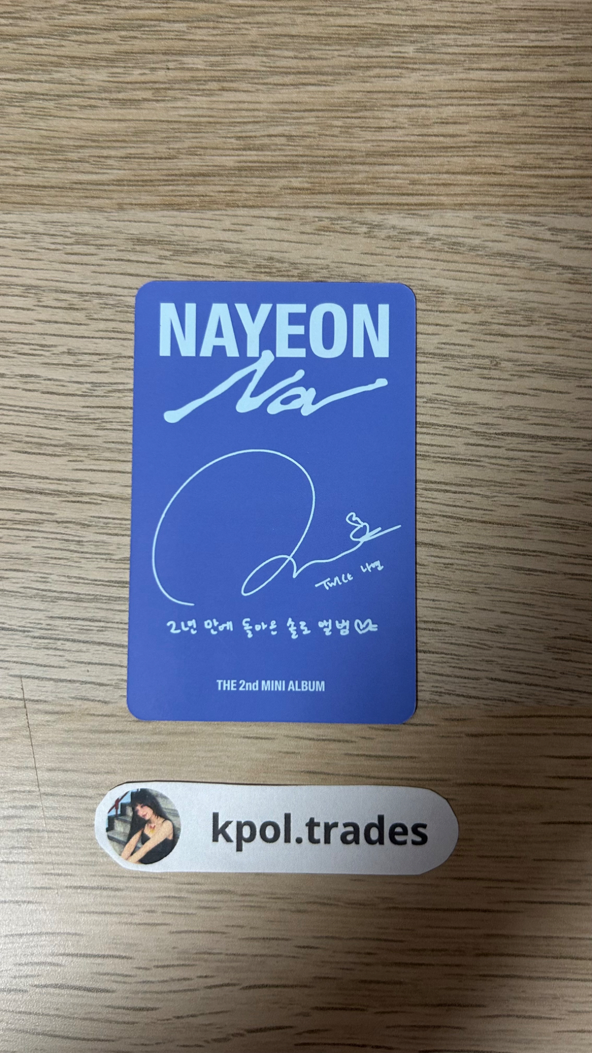 TWICE Nayeon TWICE-NoMember-Album-nayeon na (solo) listing photo 2