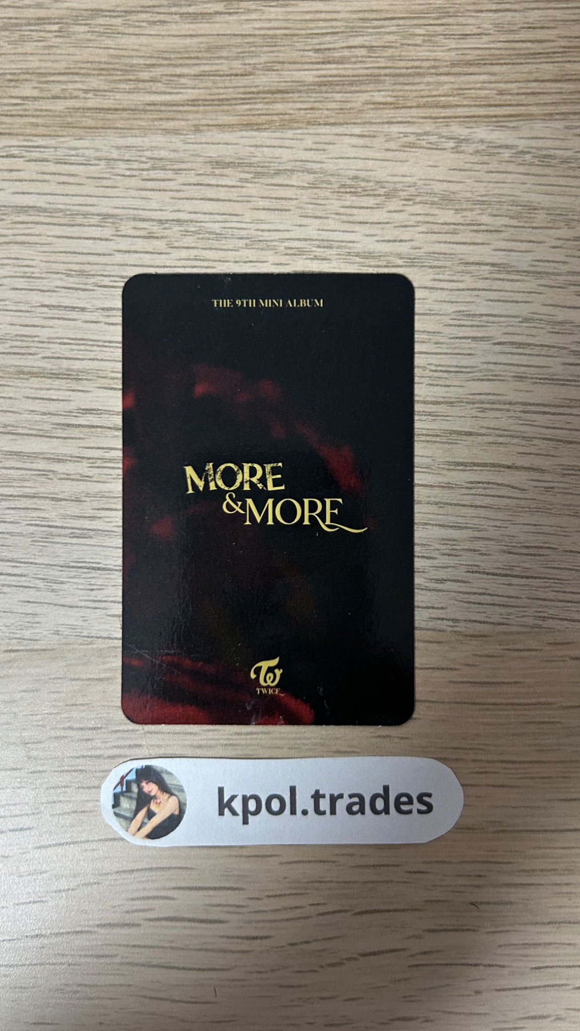 TWICE Jeongyeon TWICE-Jeongyeon-Album-more & more listing photo 2