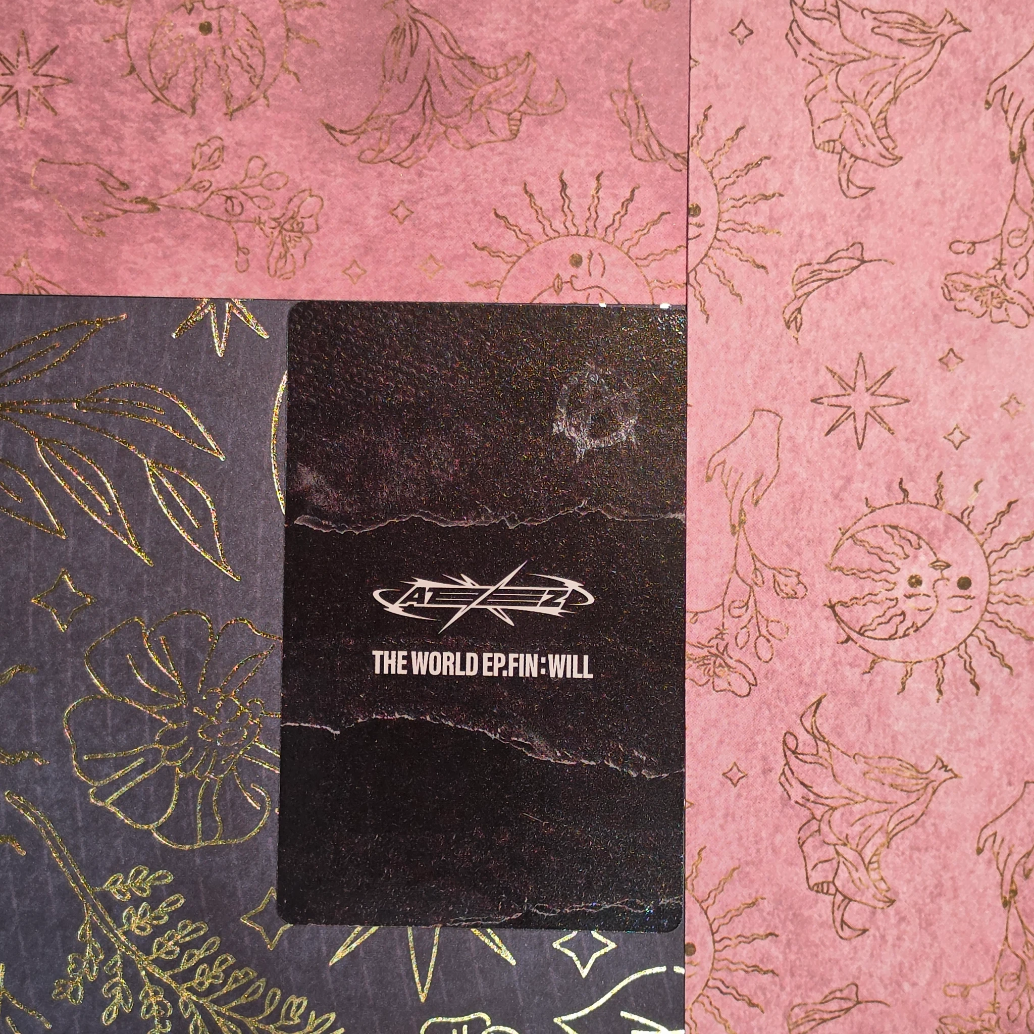 ATEEZ Seonghwa ATEEZ - Seonghwa - THE WORLD EP.FIN: WILL Album album photocard listing photo 2