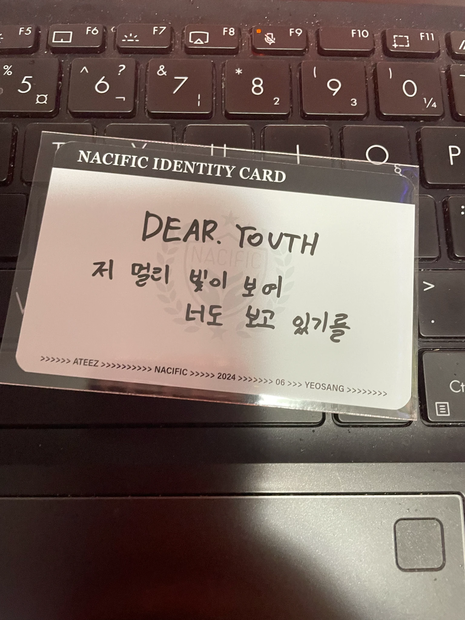 ATEEZ Yeosang ATEEZ - Yeosang - Ateez x Nacific Other round 6 nacific listing photo 2