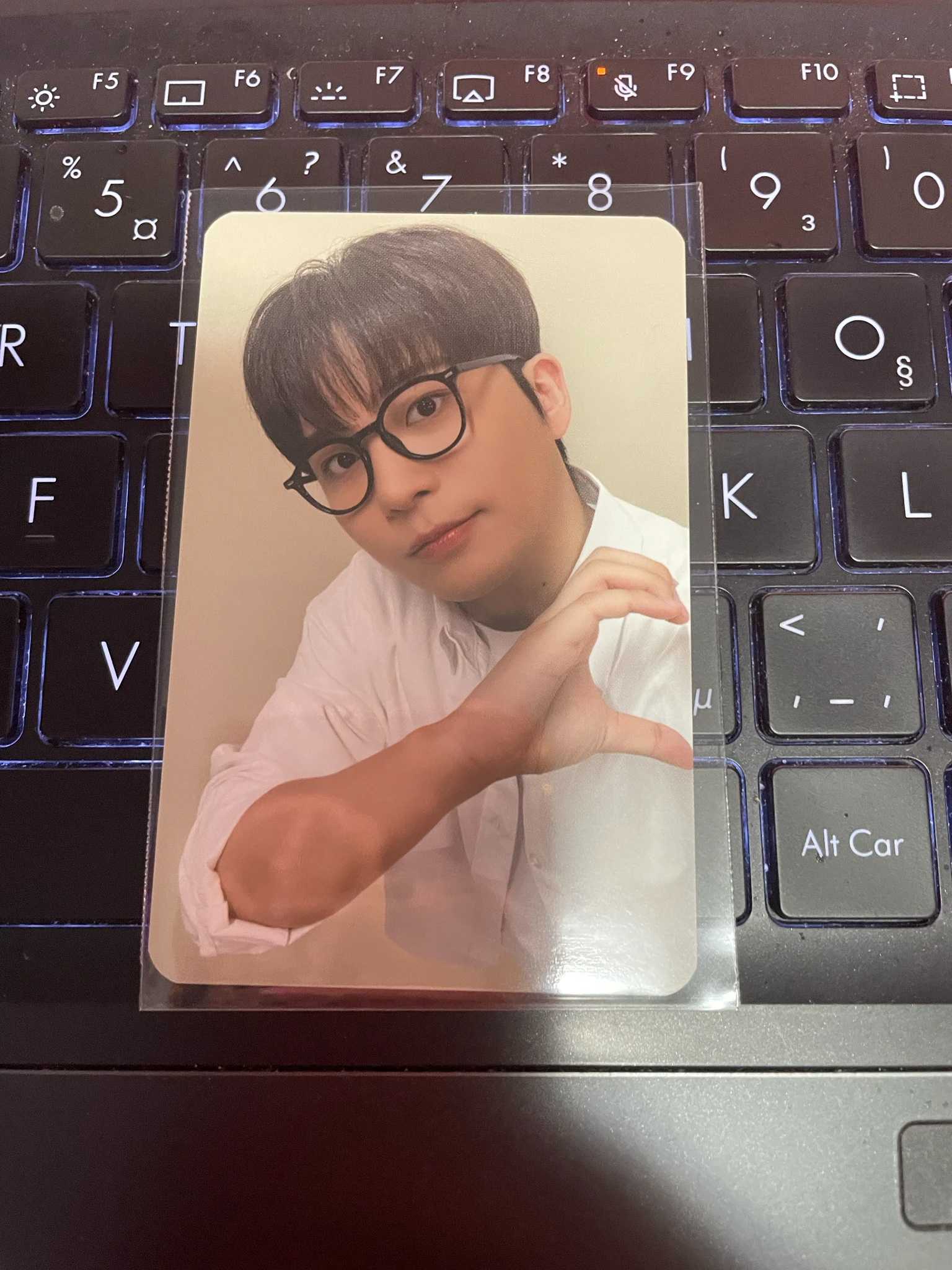 ATEEZ Jongho ATEEZ - Jongho - Ateez x Nacific Other round 6 nacific double-sided listing photo 2