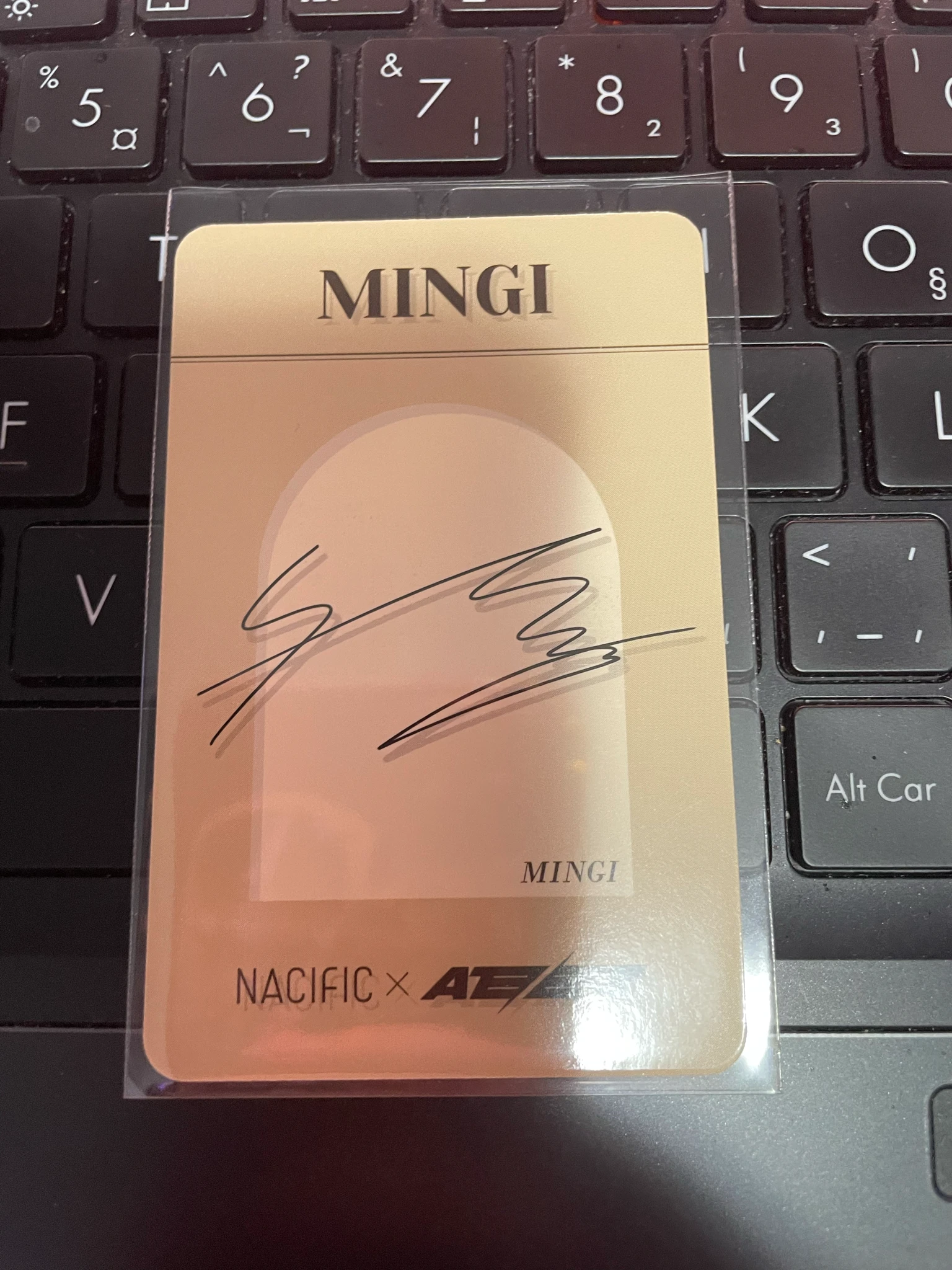 ATEEZ Mingi ATEEZ - Mingi - Ateez x Nacific Other round 9 nacific listing photo 2