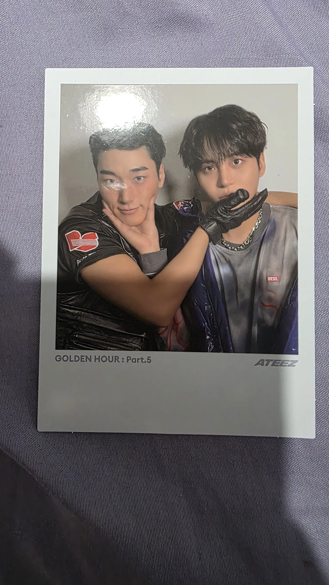 ATEEZ ATEEZ - San & Jongho - GOLDEN HOUR : Part.5 Album digipack version polaroid album photocard listing photo 2