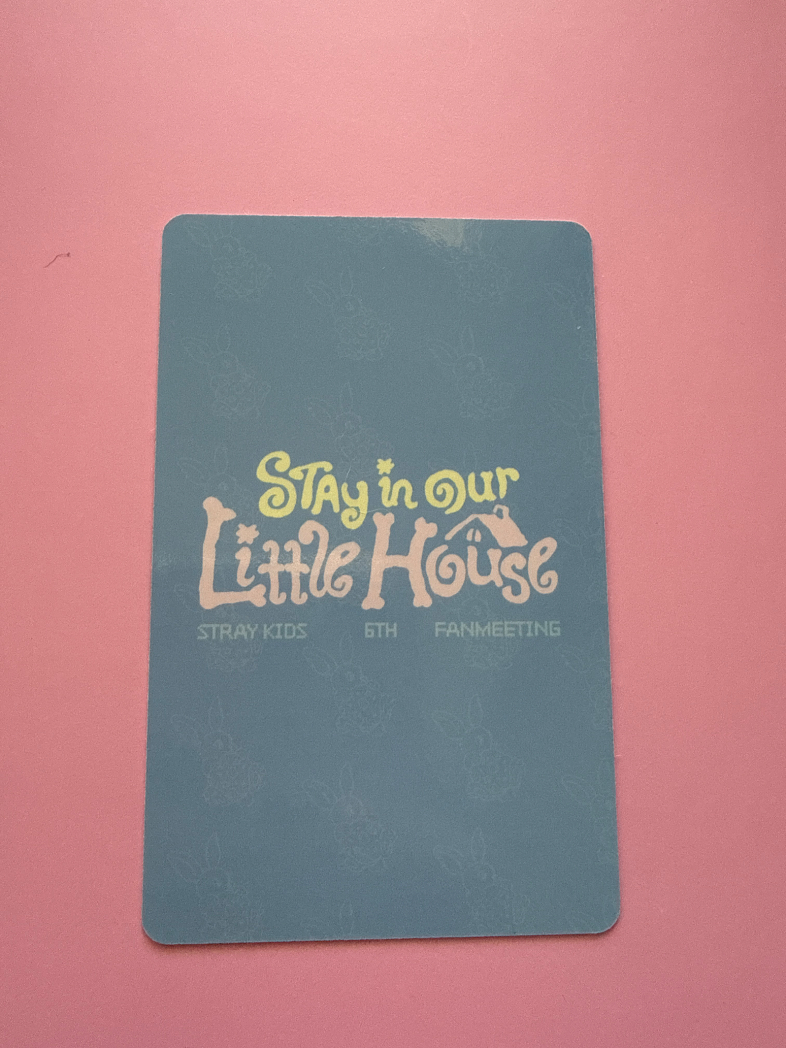 Stray Kids Lee Know Stray Kids - Lee Know - 6th Fanmeeting - STAY in Our Little House Event online pob (pre-order benefit) listing photo 2
