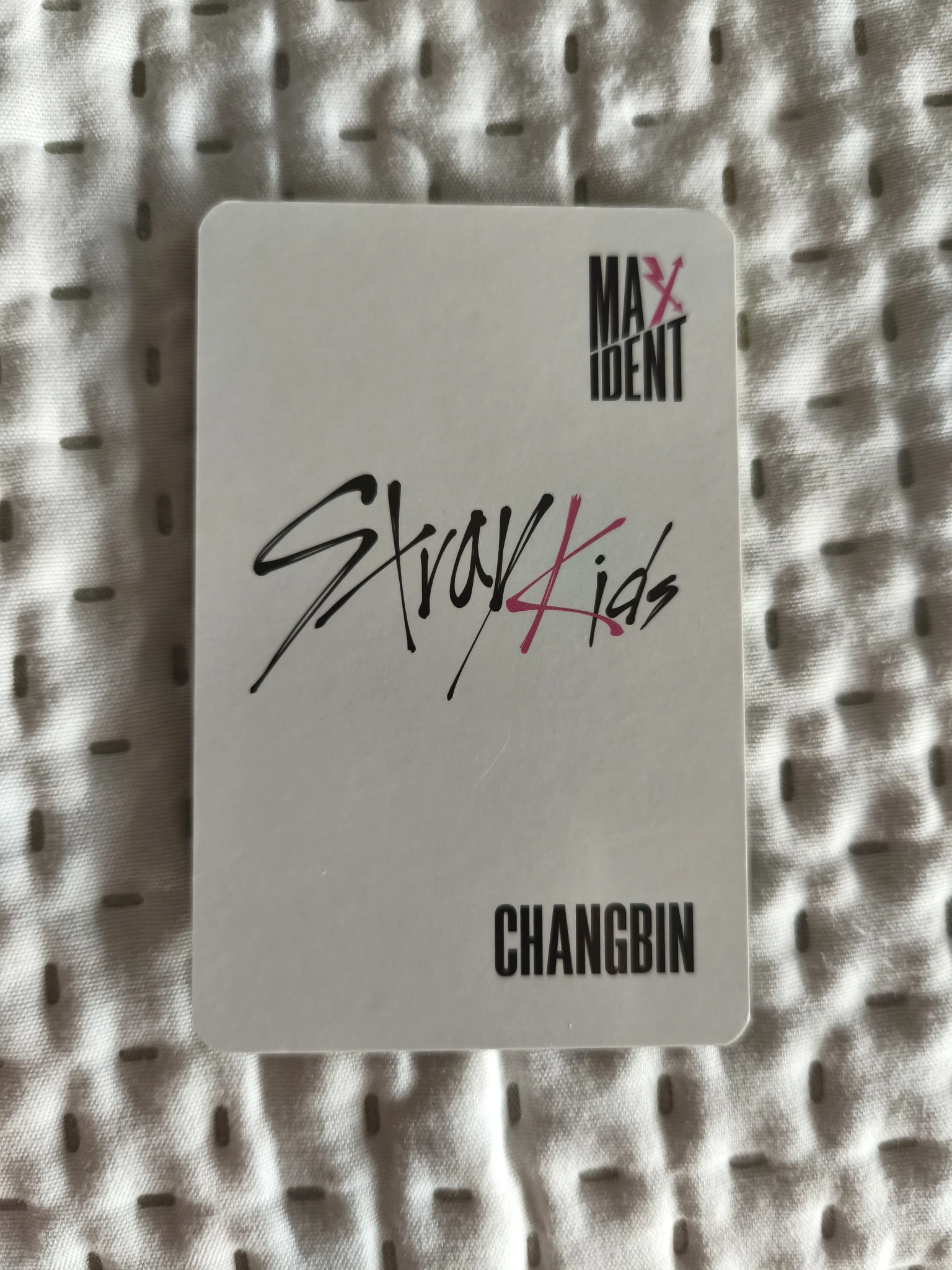 Stray Kids Changbin Stray Kids - Changbin - Maxident Album pre-order benefit lotte duty free listing photo 2