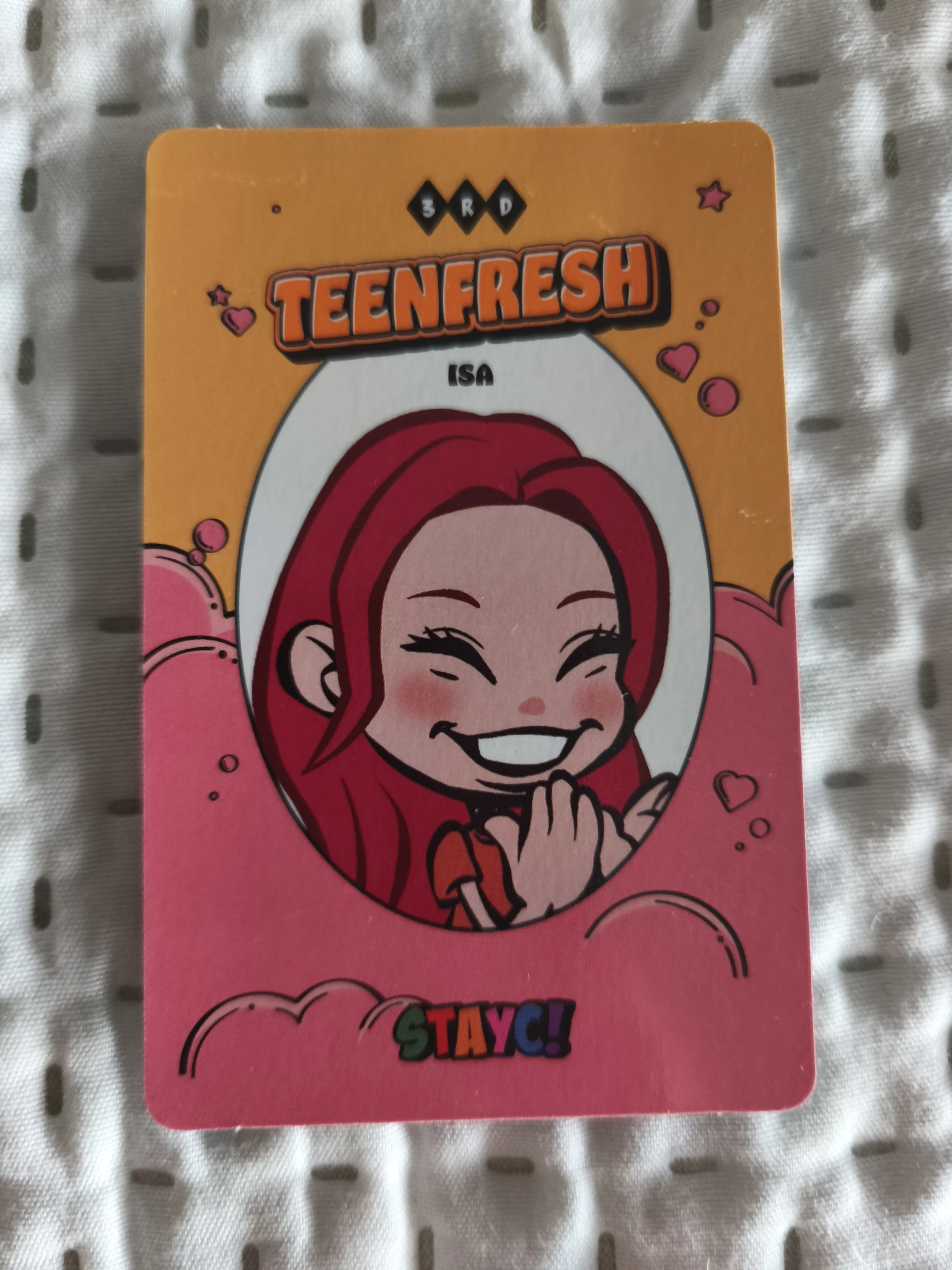 STAYC Isa STAYC - Isa - TEENFRESH Album album photocard listing photo 2