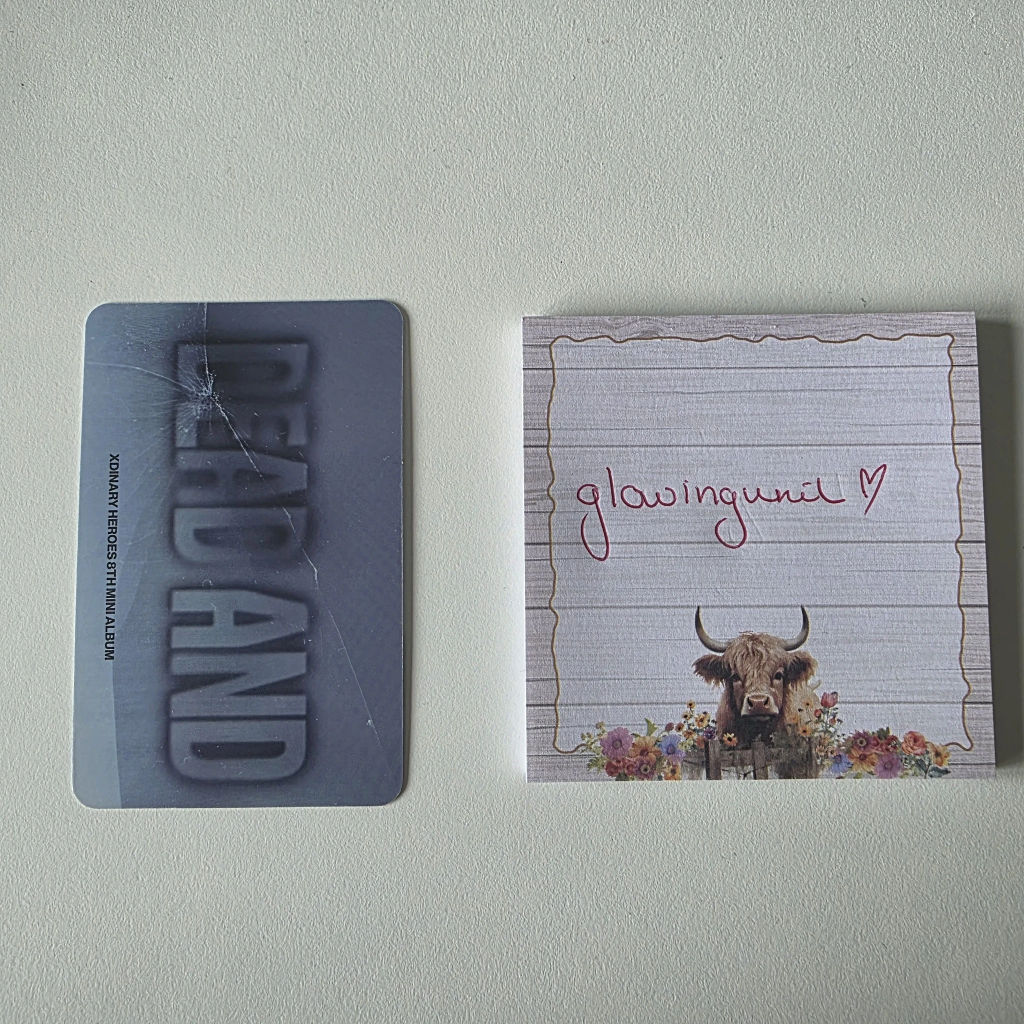 Xdinary Heroes Gunil Xdinary Heroes - Gunil - DEAD AND Album album photocard boy in chic version listing photo 2