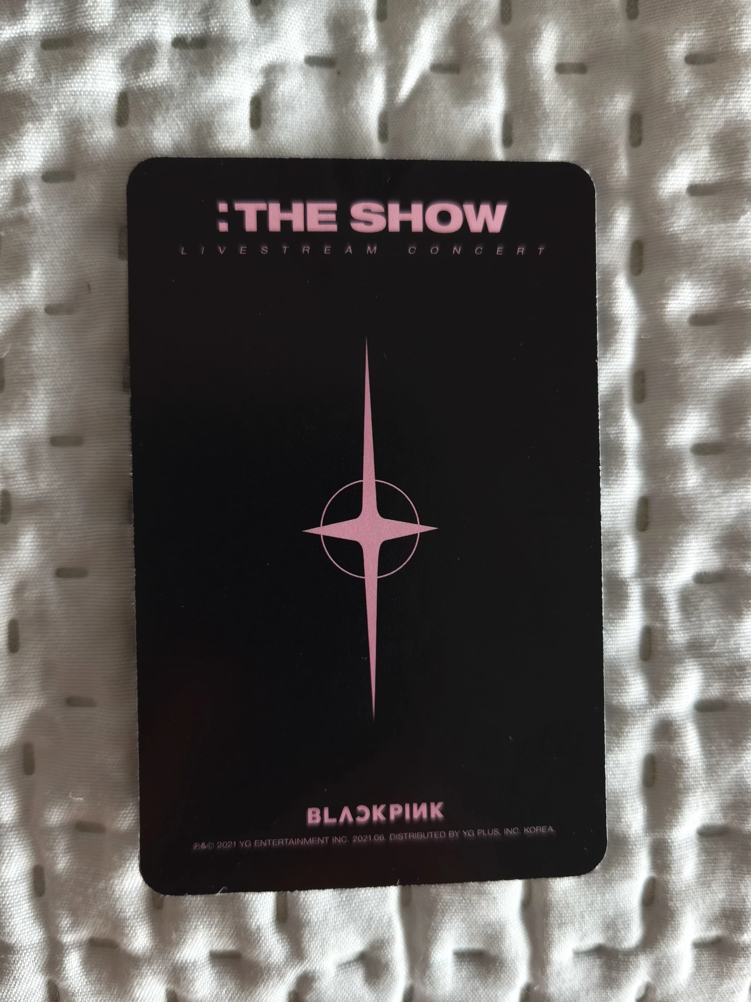 BLACKPINK Rosé BLACKPINK - Rosé - BLACKPINK 2021 'THE SHOW' LIVE DVD & KiT VIDEO Other dvd version random photocard listing photo 2