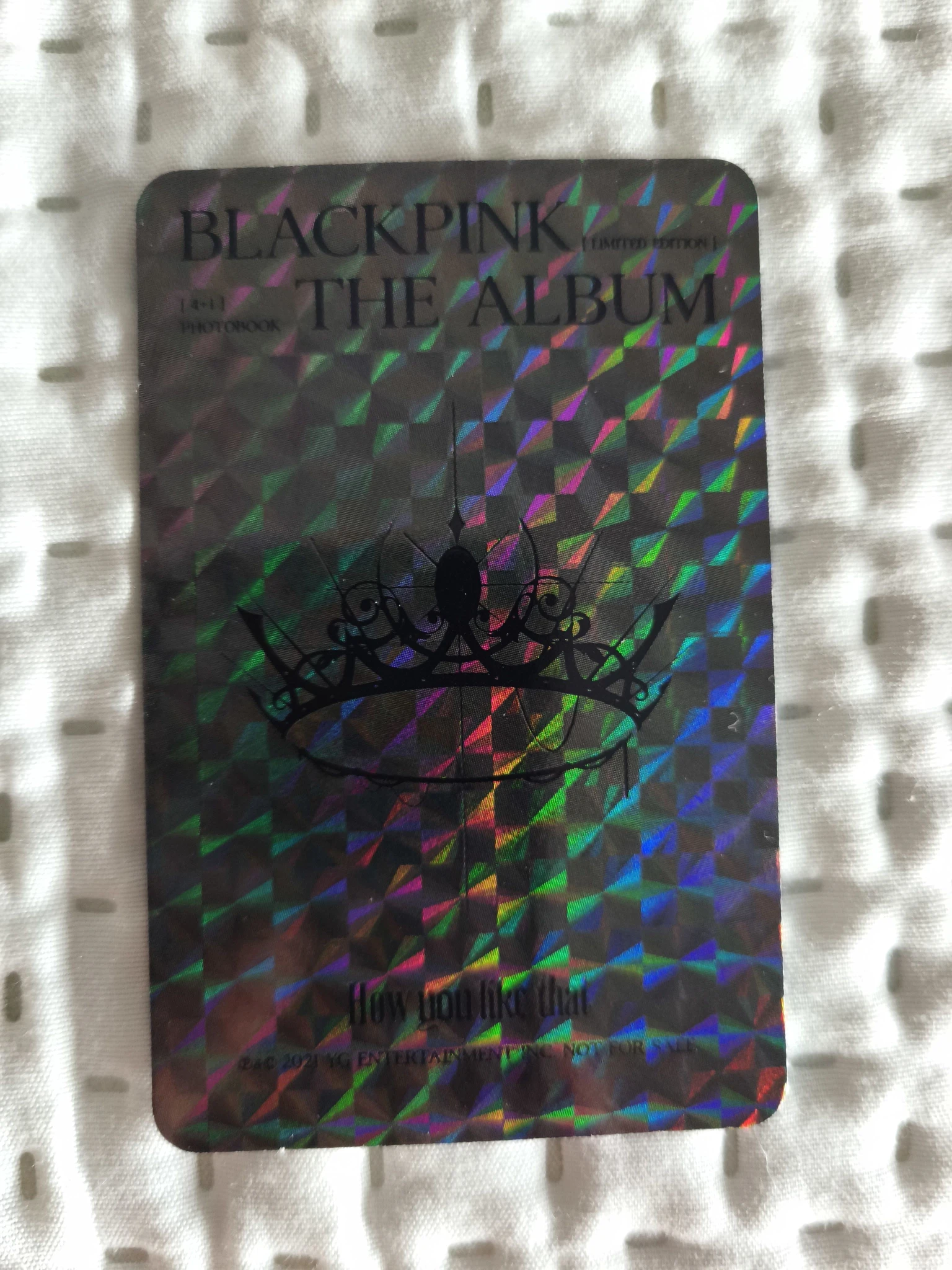 BLACKPINK Jennie BLACKPINK - Jennie - 4+1 THE ALBUM PHOTOBOOK - LIMITED EDITION Other photocard set how you like that listing photo 2
